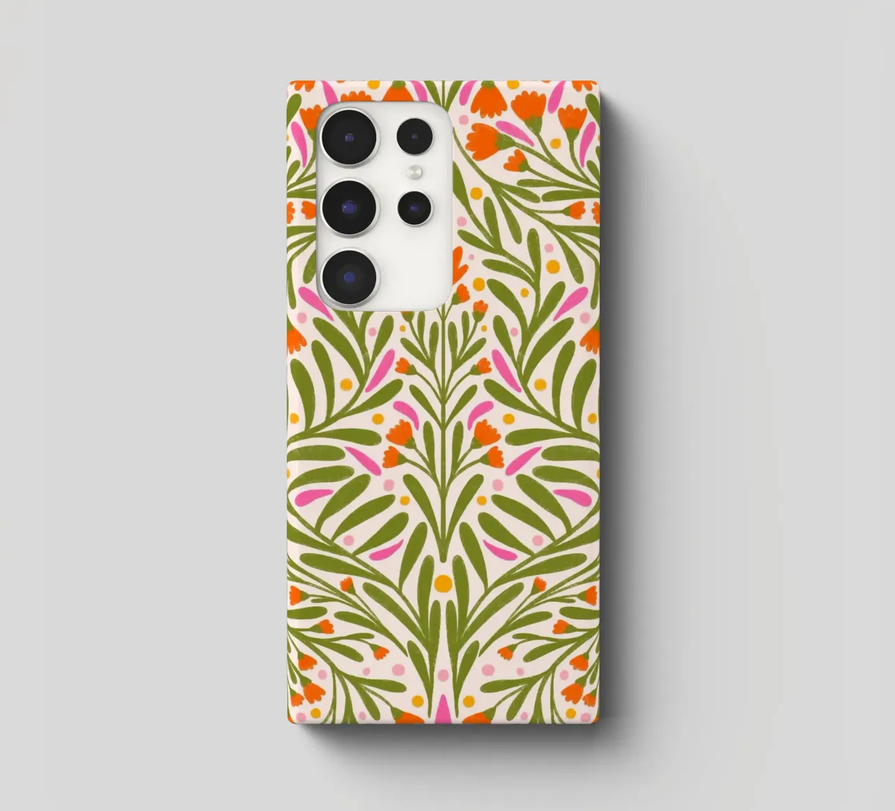 Motivo dei fiori di primavera cover samsung da Wackapacka