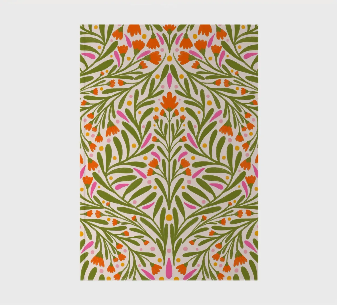 Spring flowers pattern notebook by Wackapacka