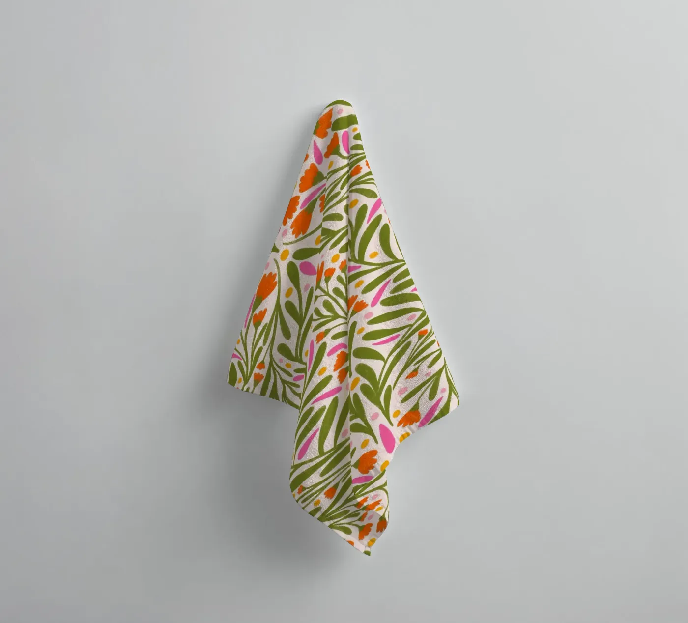 Spring flowers pattern asciugamano da bagno da Wackapacka