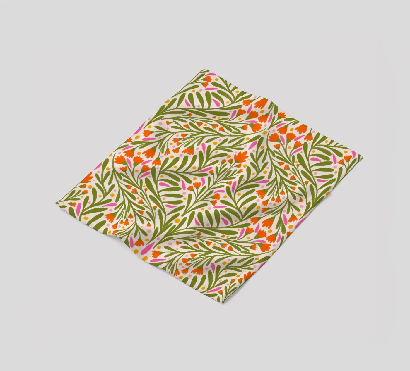 Motivo dei fiori di primavera coperta in pile da Wackapacka