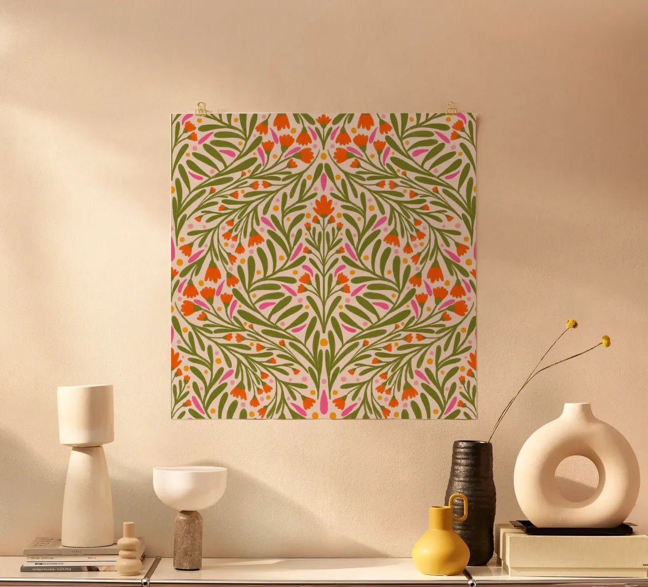Spring flowers pattern hahnemühle by Wackapacka