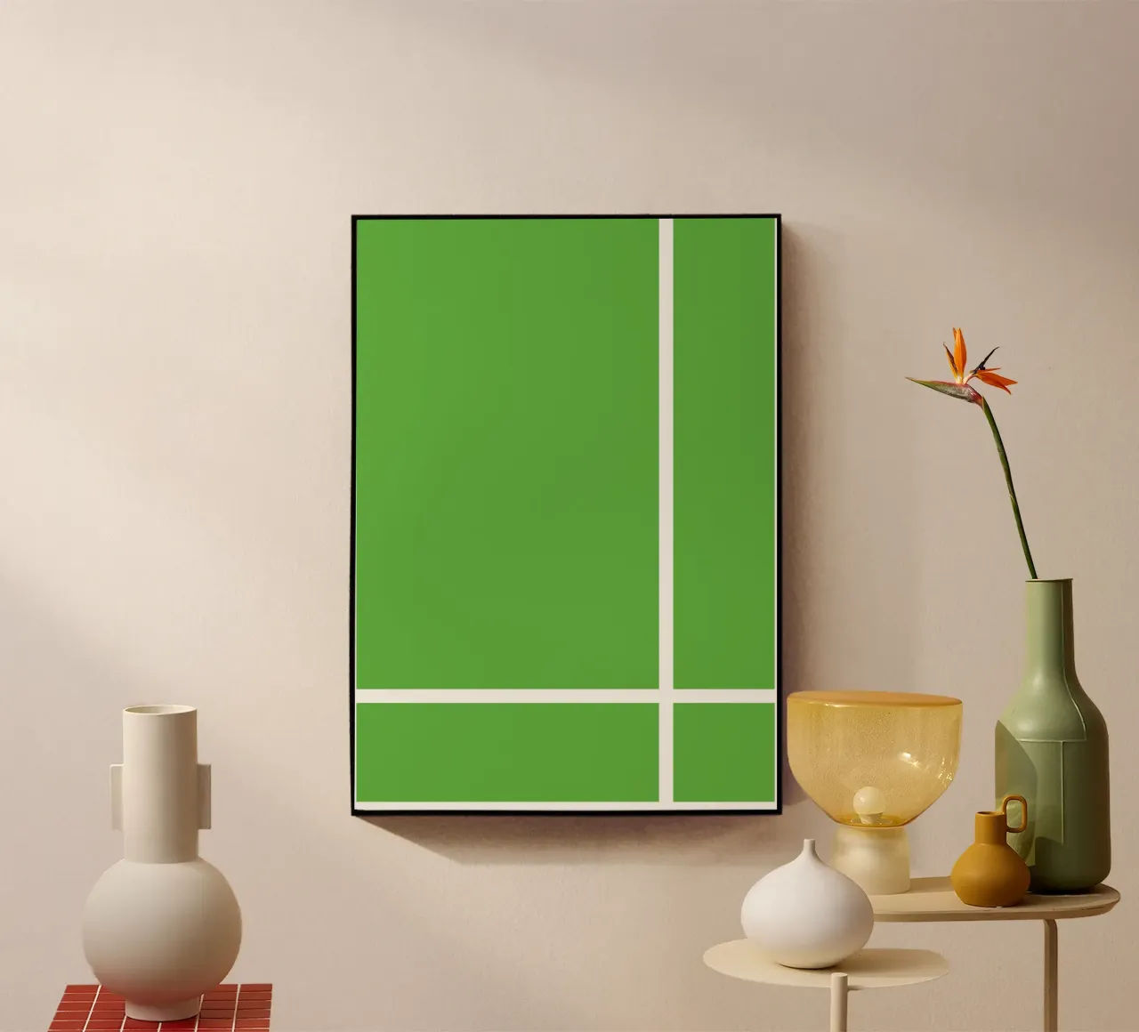 Badminton Field Line plexiglass da galihstudio