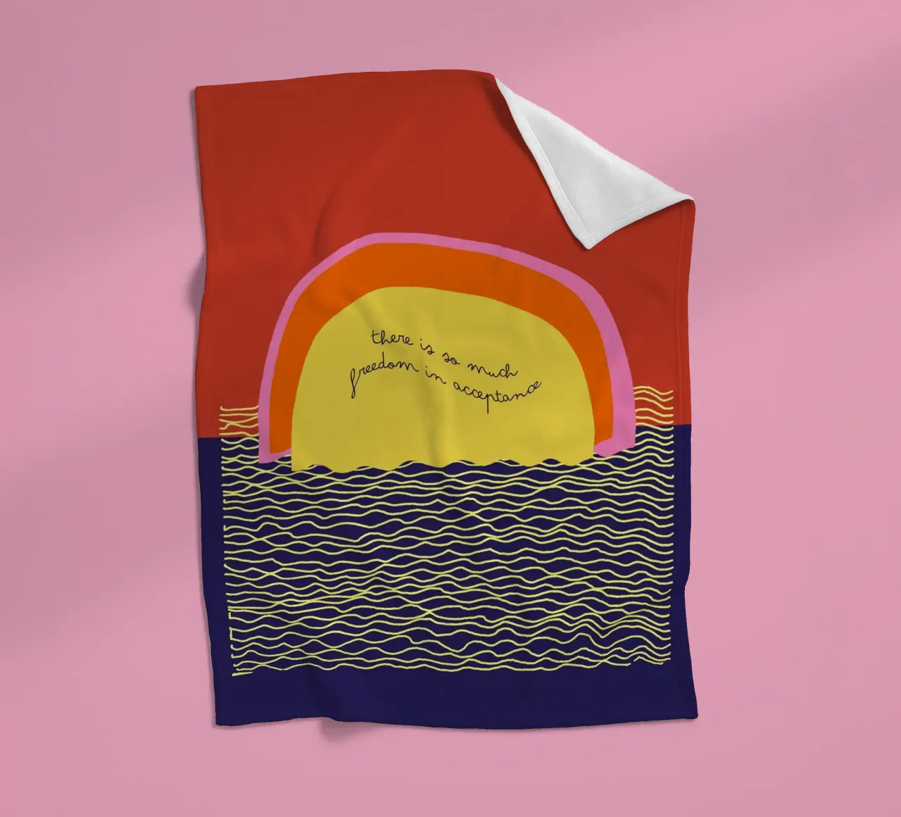 freedom in acceptance coperta in pile da thesoulhugclub