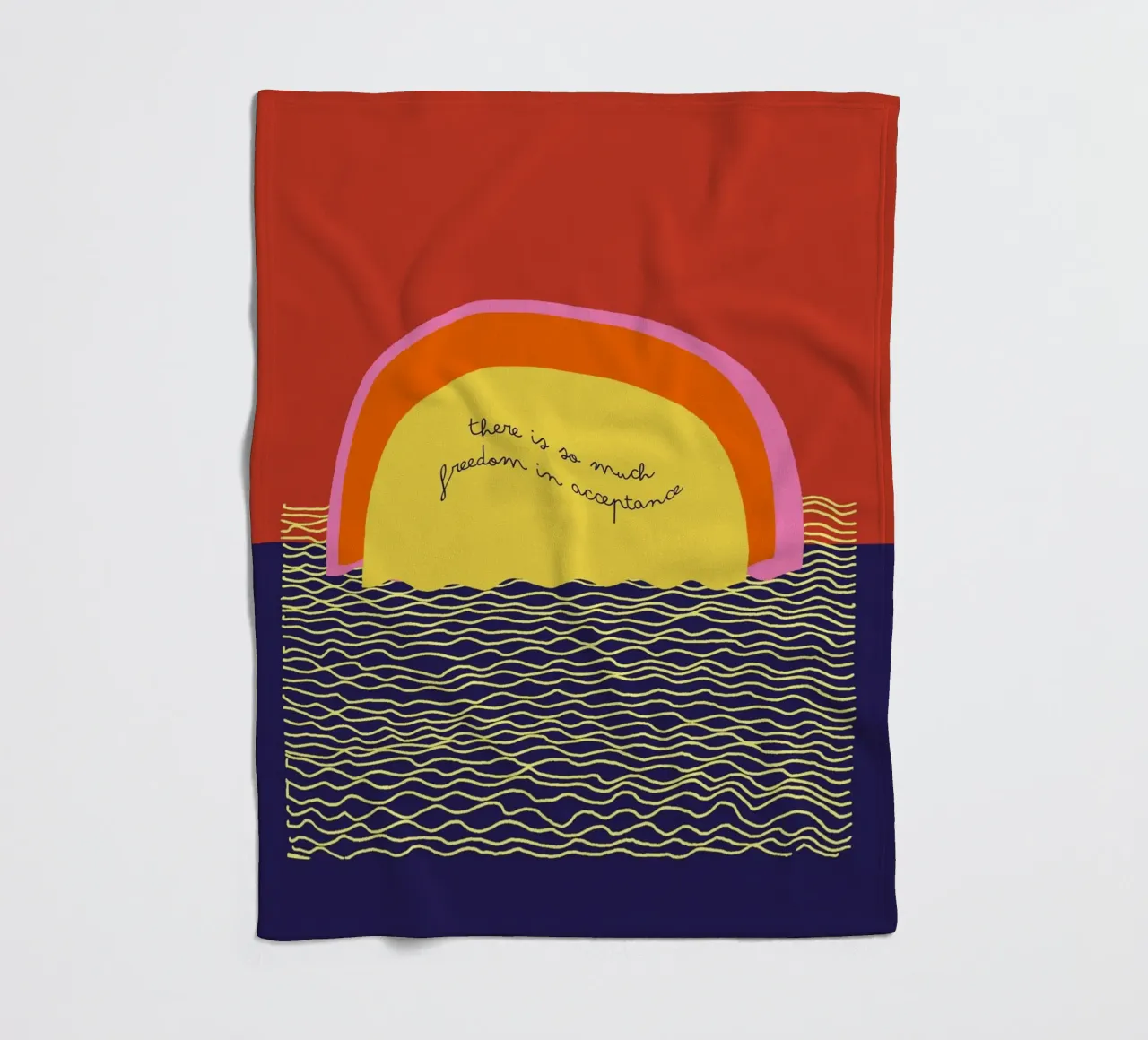 freedom in acceptance coperta in pile da thesoulhugclub