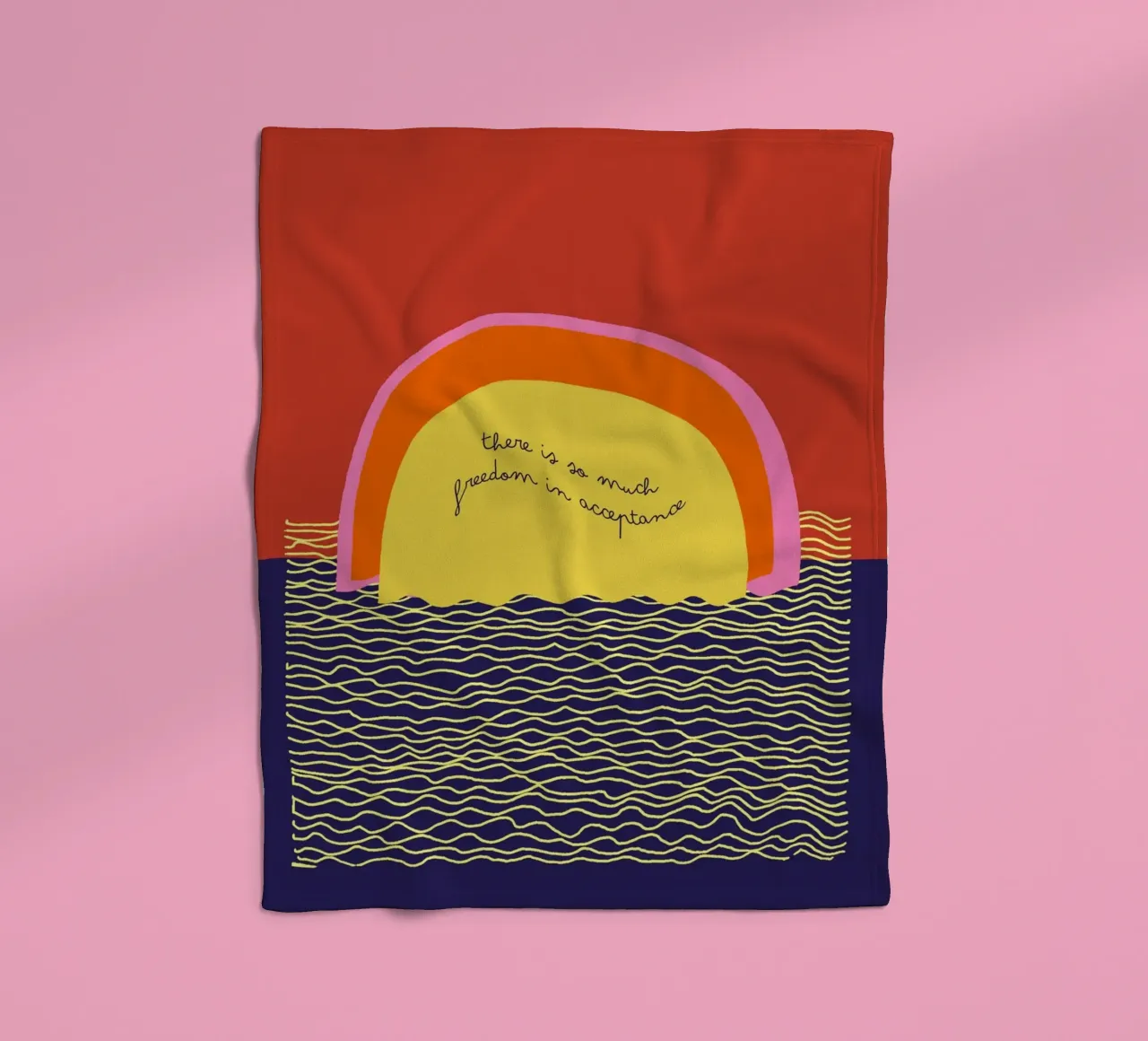 freedom in acceptance coperta in pile da thesoulhugclub