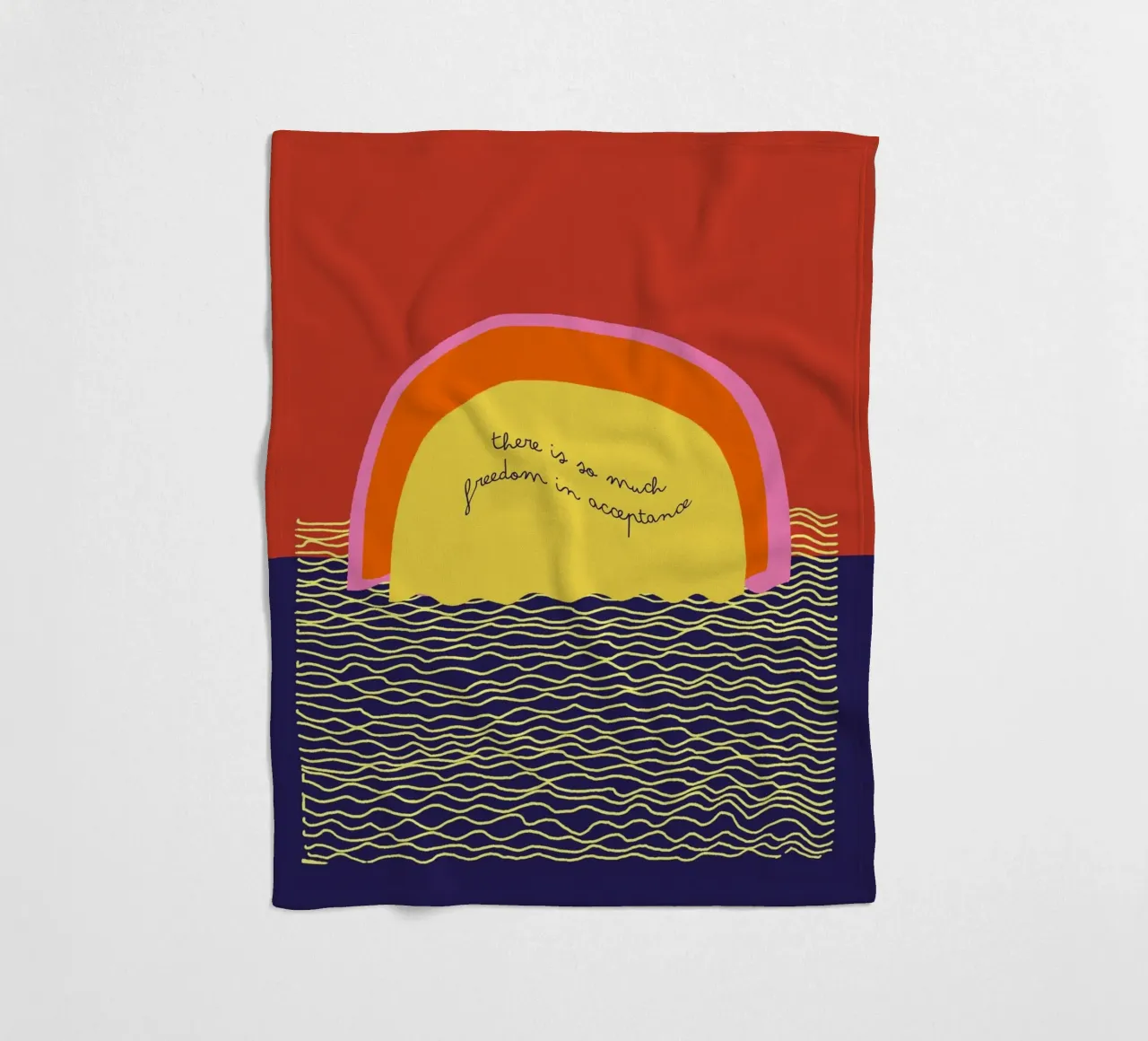 freedom in acceptance coperta in pile da thesoulhugclub