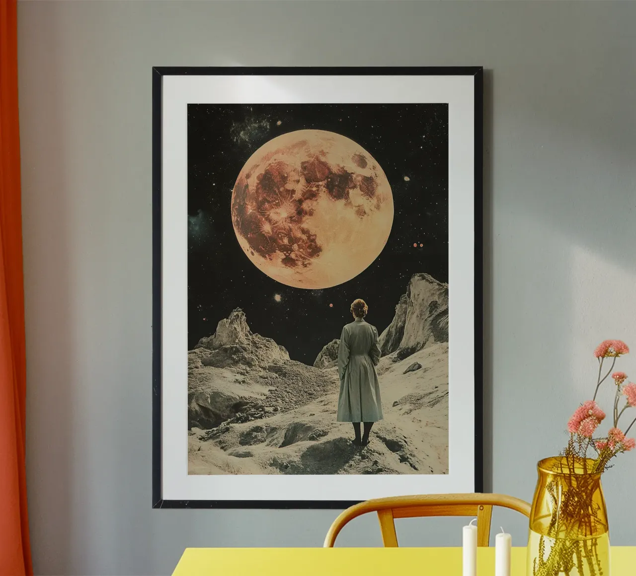 Collage di cappotti poster da Nikis Art Studio