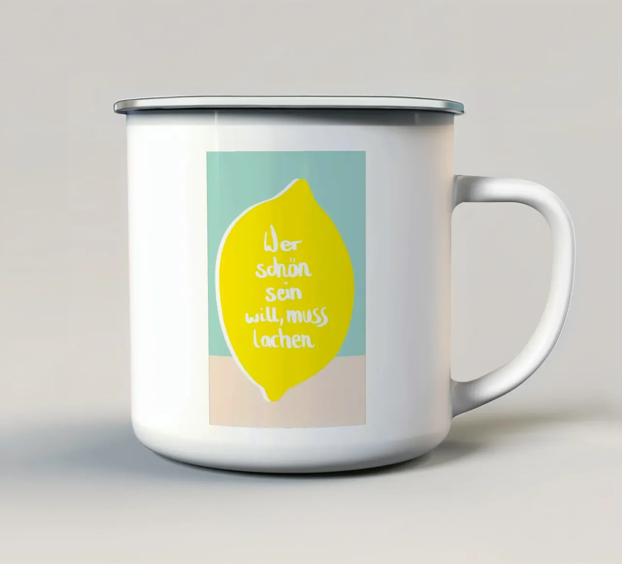 Lachen tazza in smalto da BAINAI