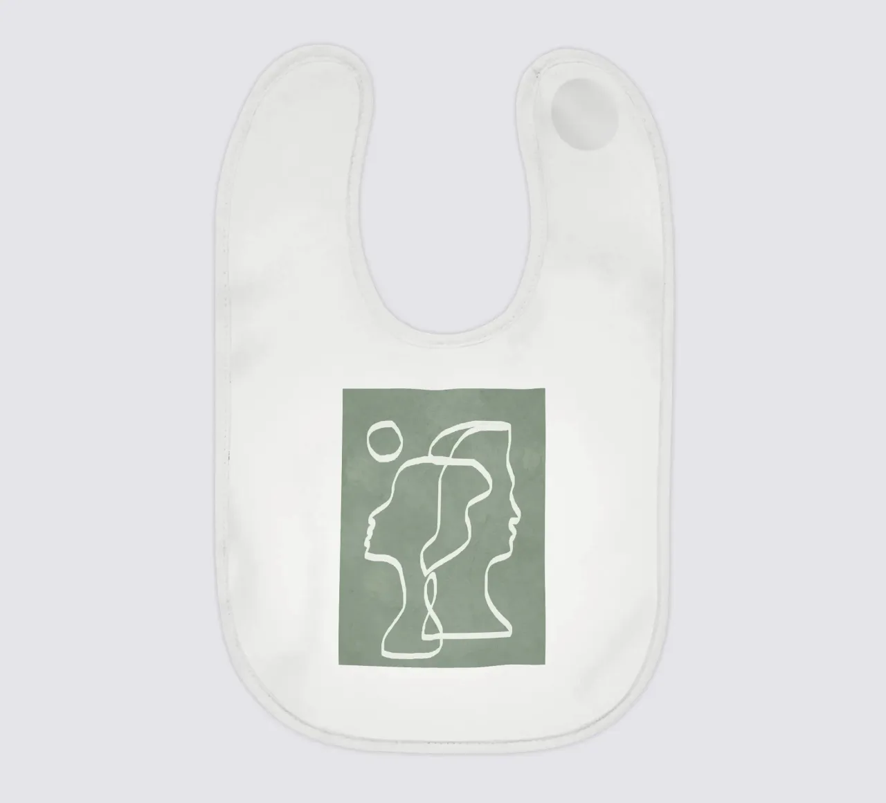 Abstract Faces bavaglino da Flow Line