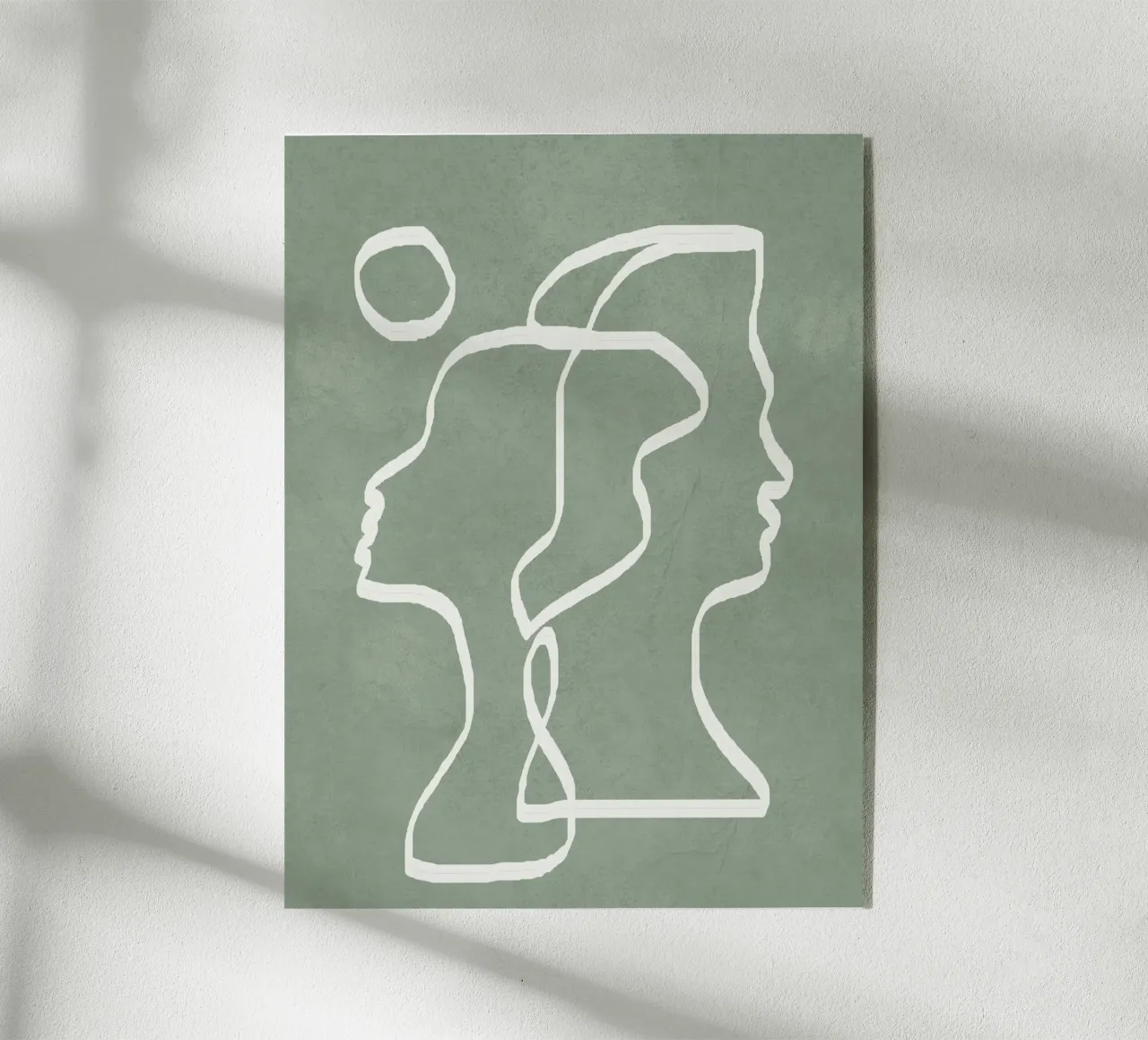 Abstract Faces plexiglass da Flow Line