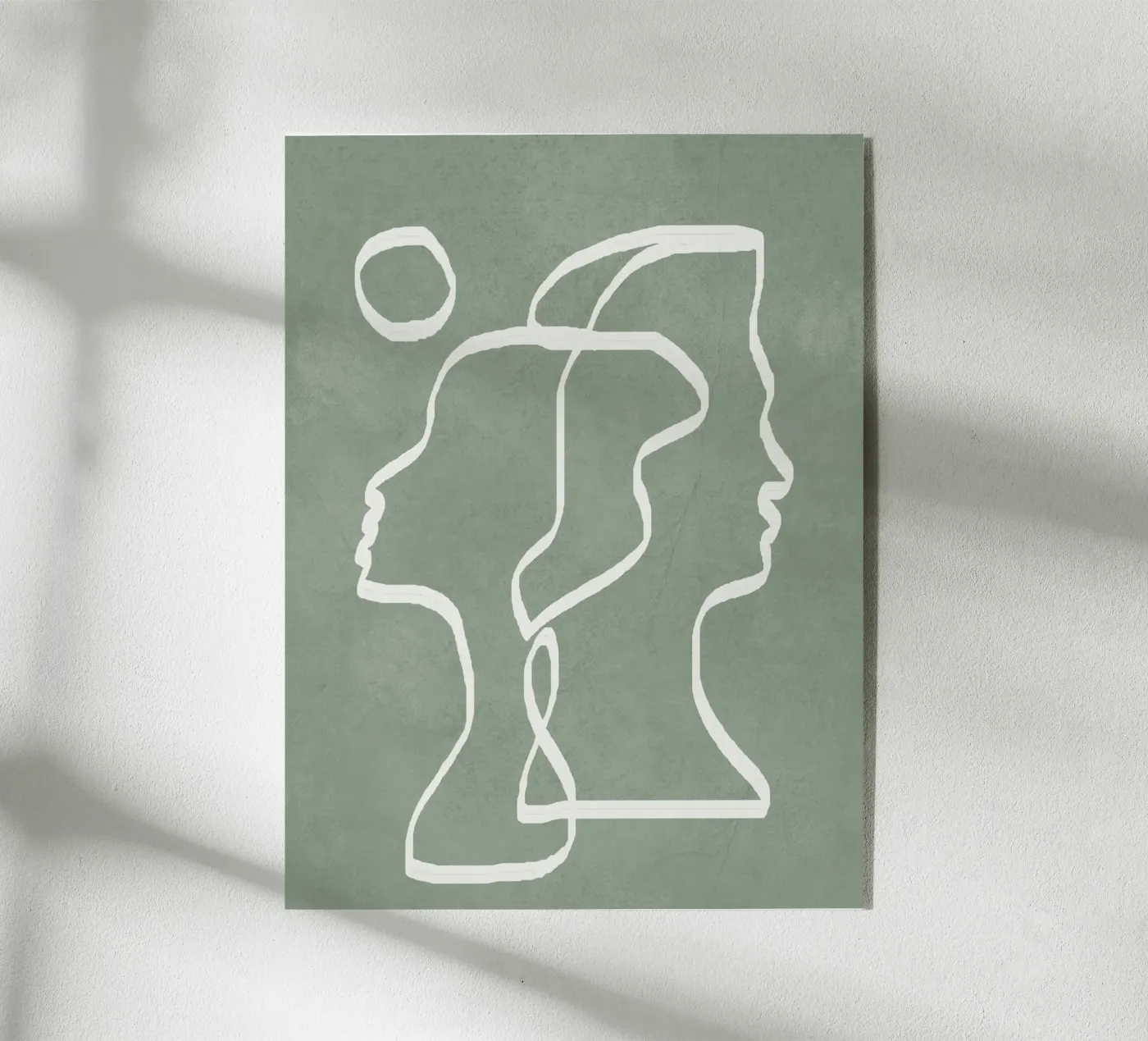 Abstract Faces plexiglas de Flow Line