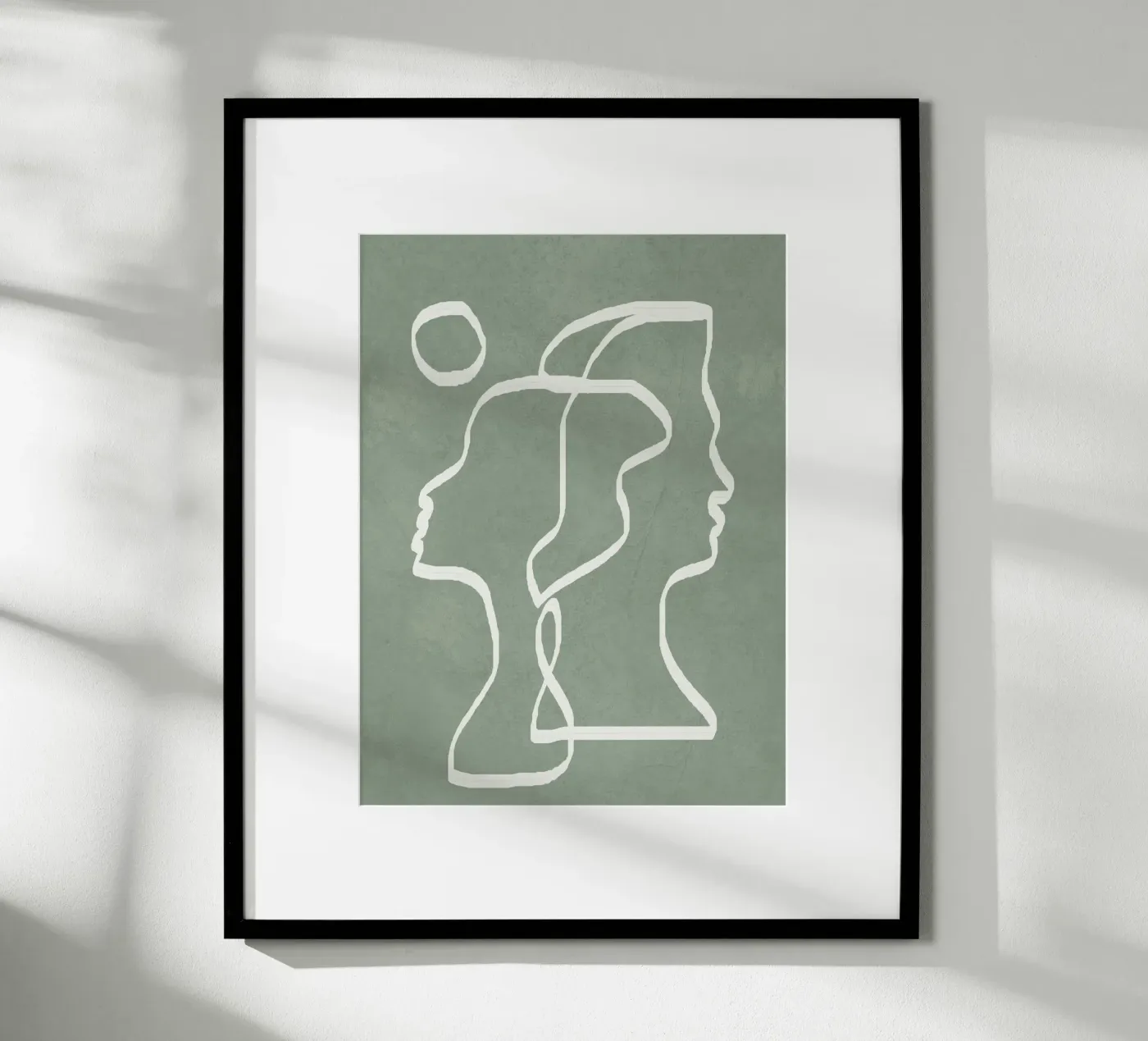 Abstract Faces poster da Flow Line