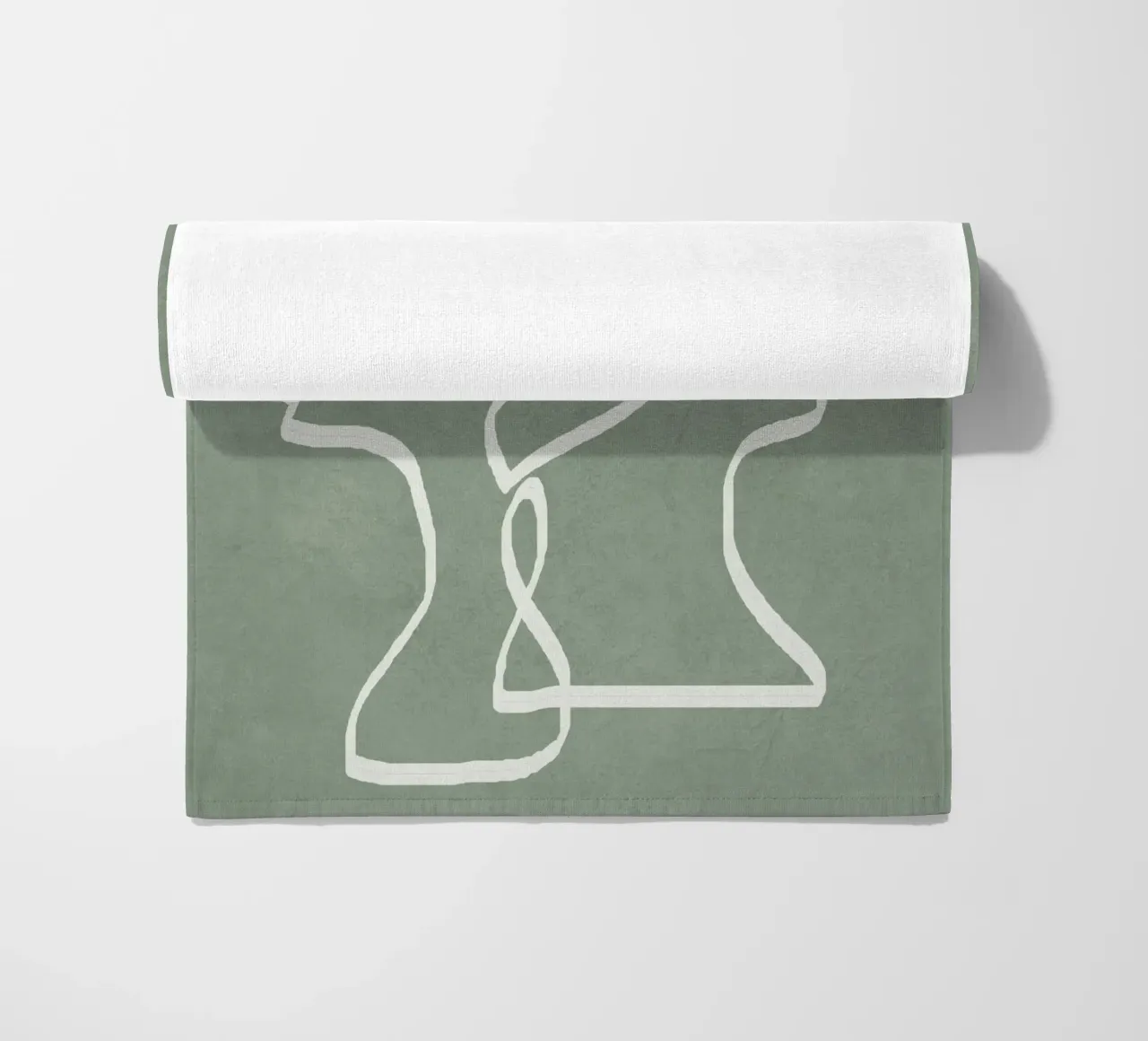 Abstract Faces telo mare da Flow Line