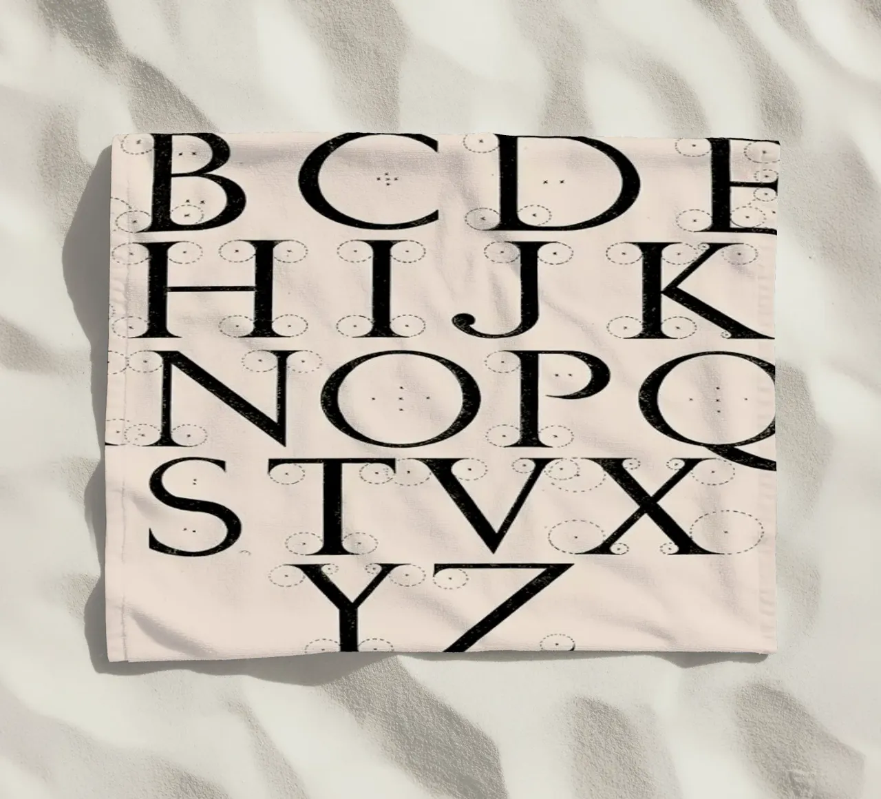 Alphabet Capitals telo mare da Astër