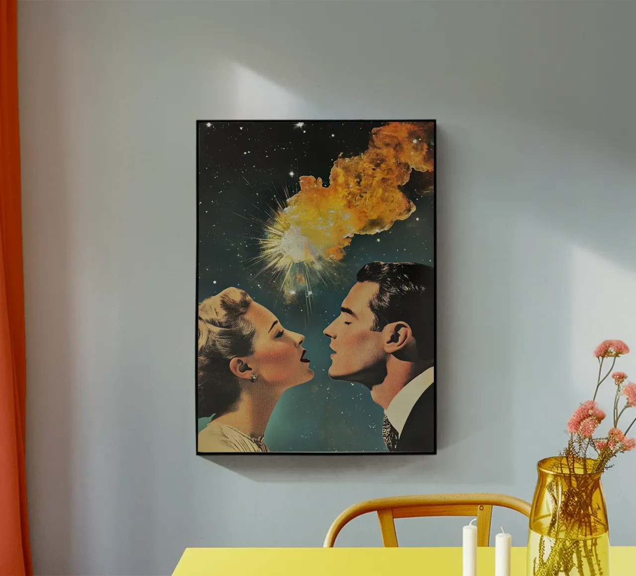 Amore spaziale plexiglass da Nikis Art Studio