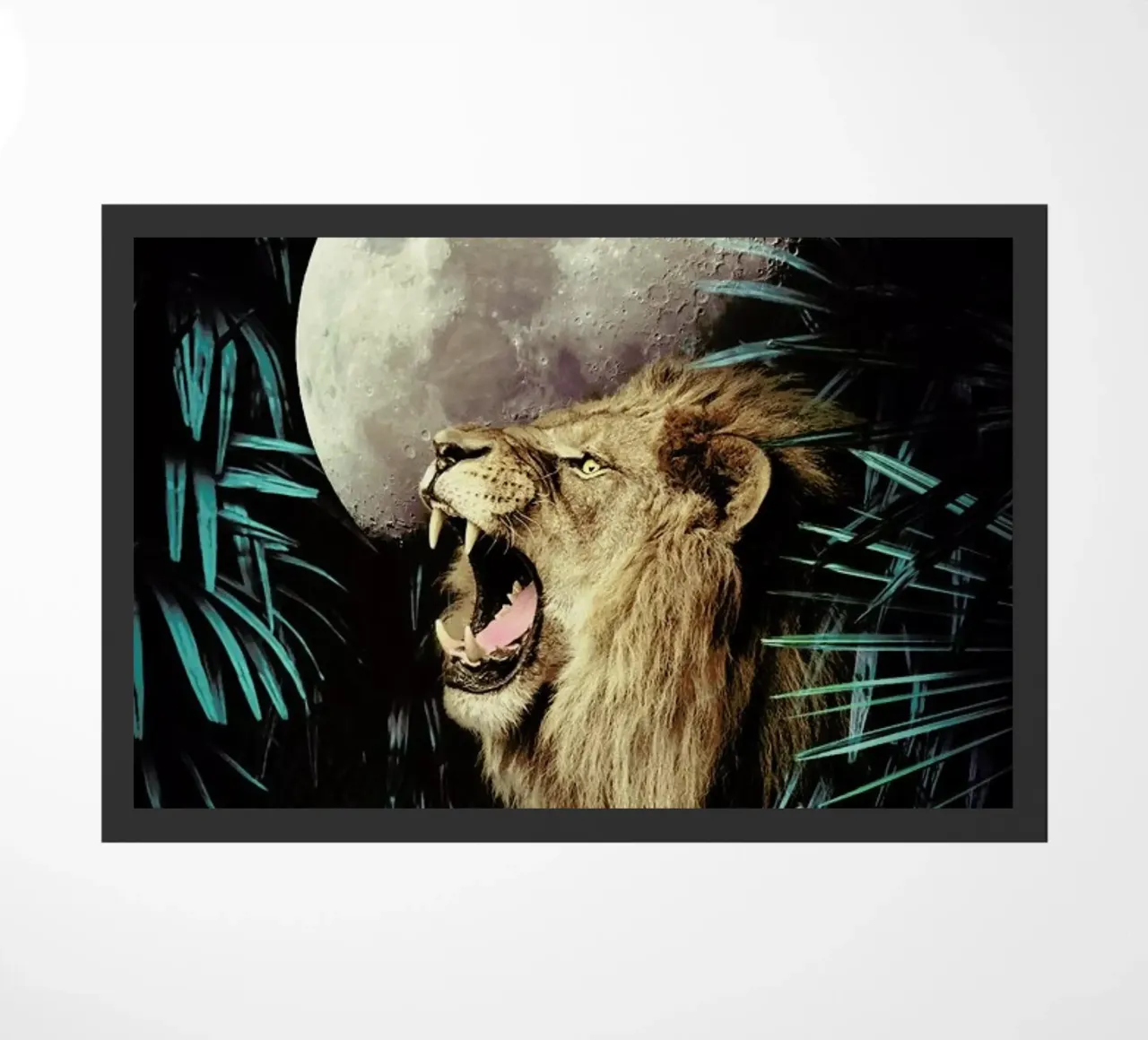 Lion In The Jungle zerbino da cafelab