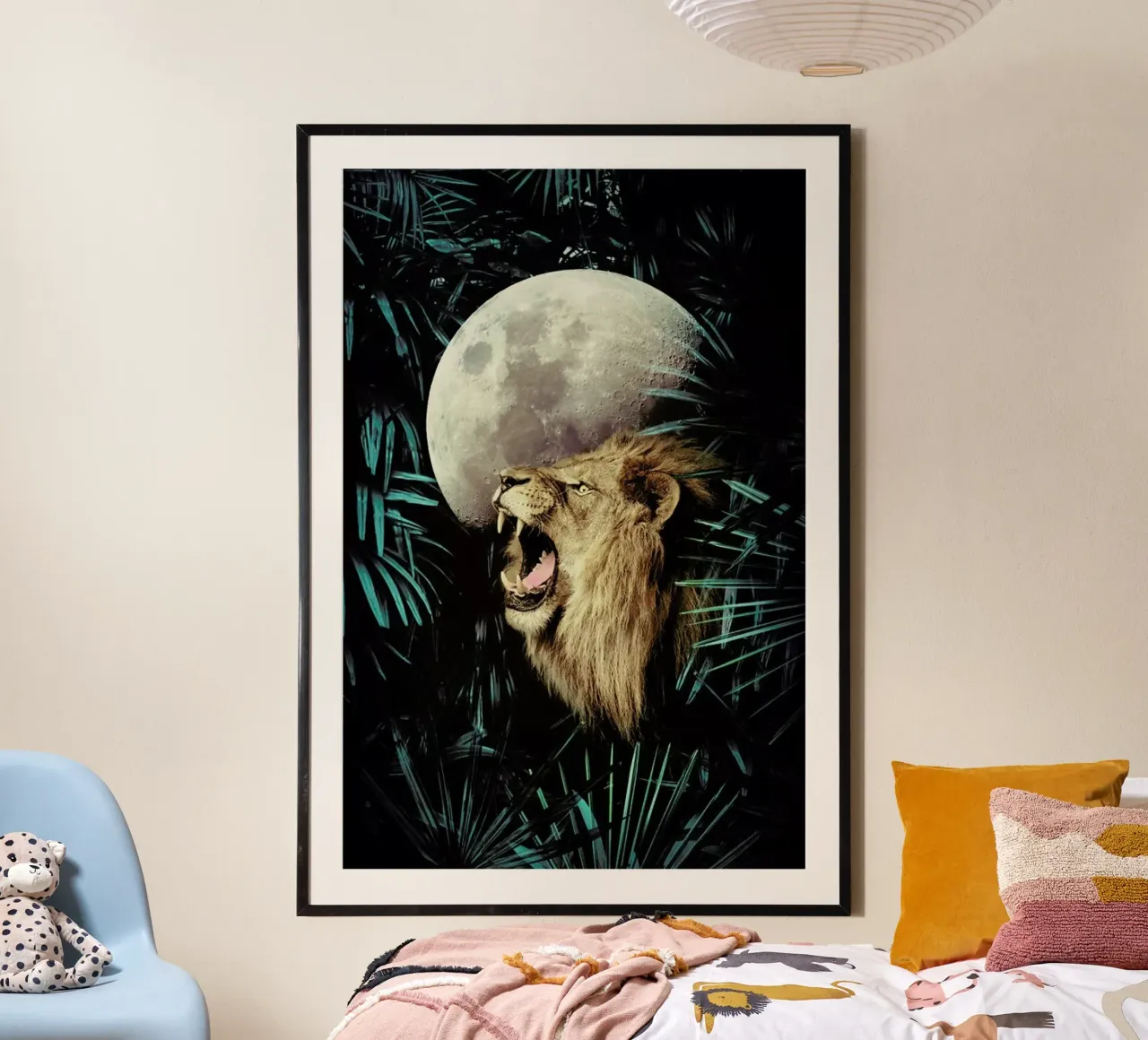 Lion In The Jungle carta hahnemühle da cafelab