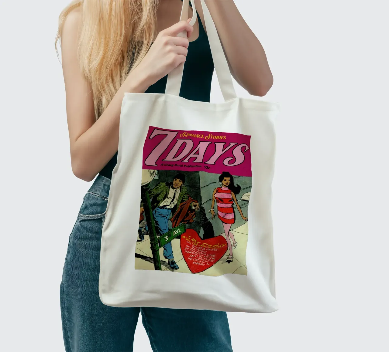 7 Days borsa in juta da Ads Libitum