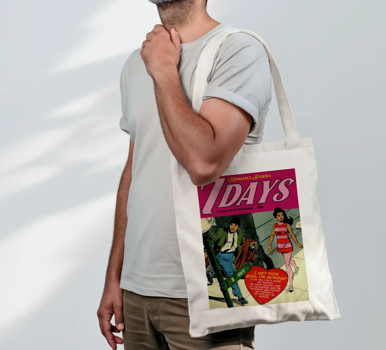 7 Days borsa in juta da Ads Libitum