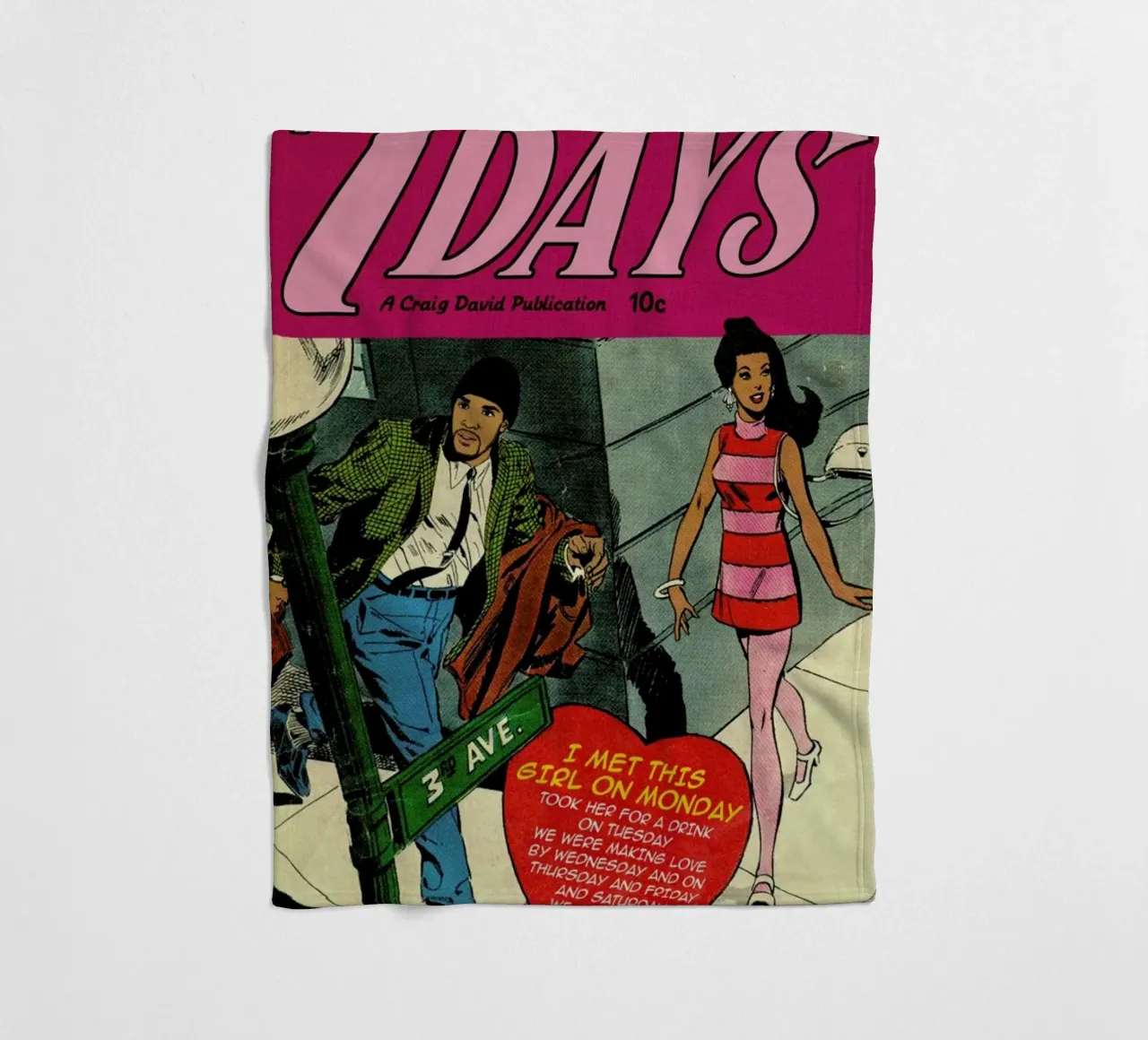 7 Days coperta in pile da Ads Libitum