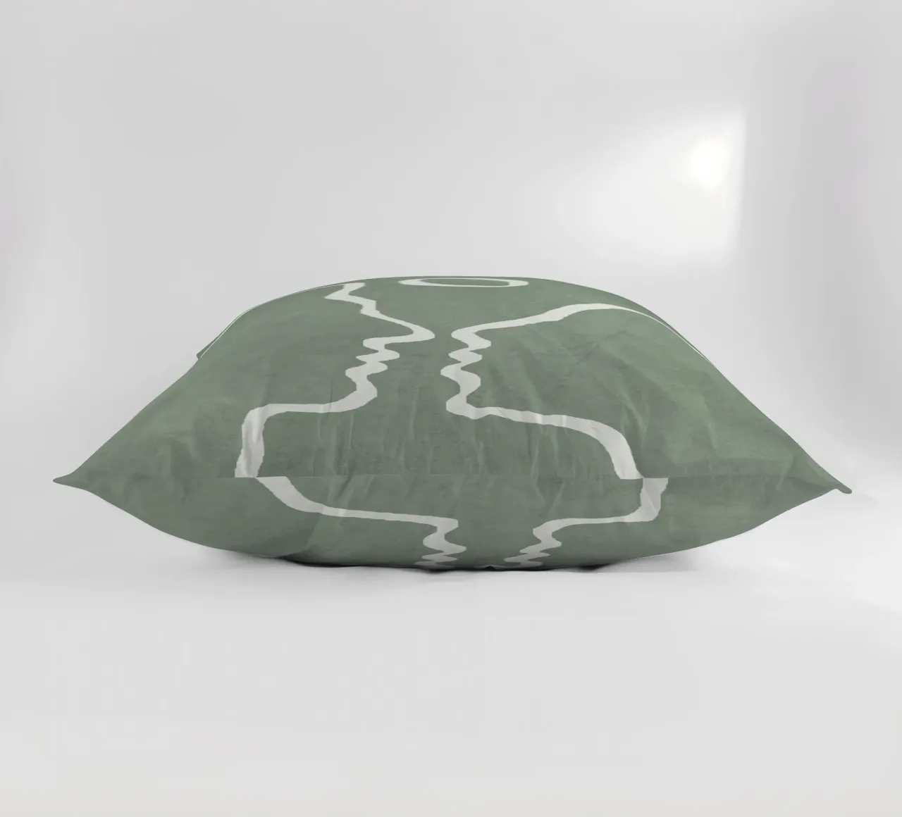 Abstract Couple cuscino da Flow Line