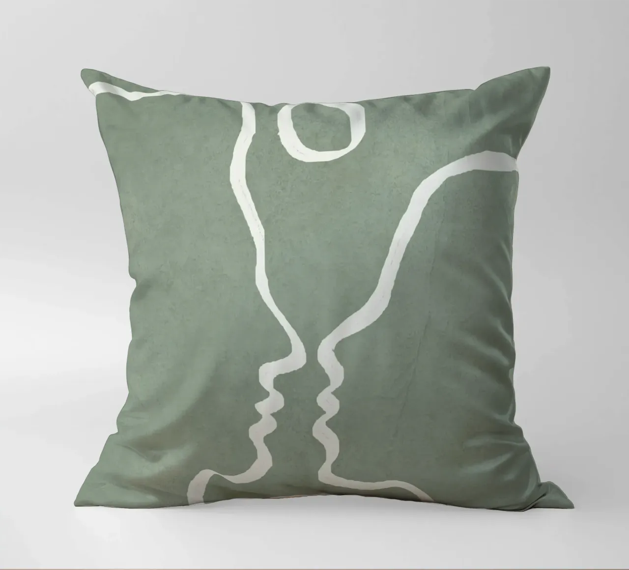 Abstract Couple cuscino da Flow Line