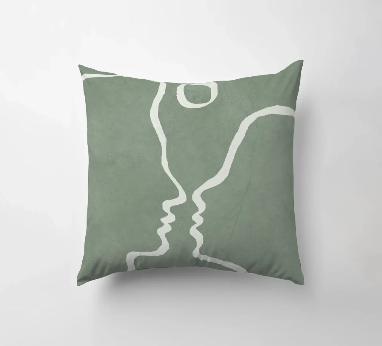 Abstract Couple cuscino da Flow Line