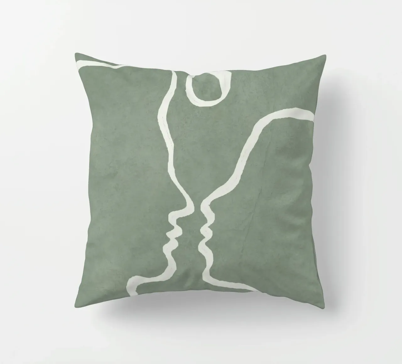 Abstract Couple cuscino da Flow Line
