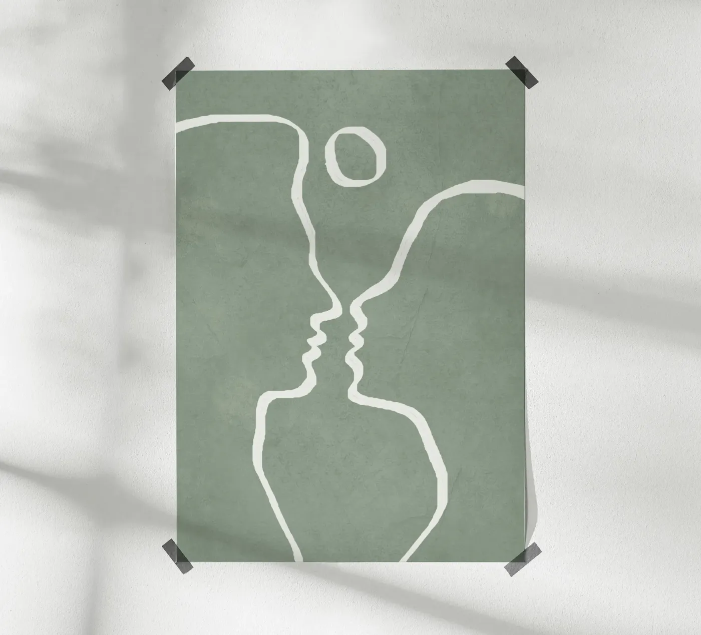 Abstract Couple poster da Flow Line