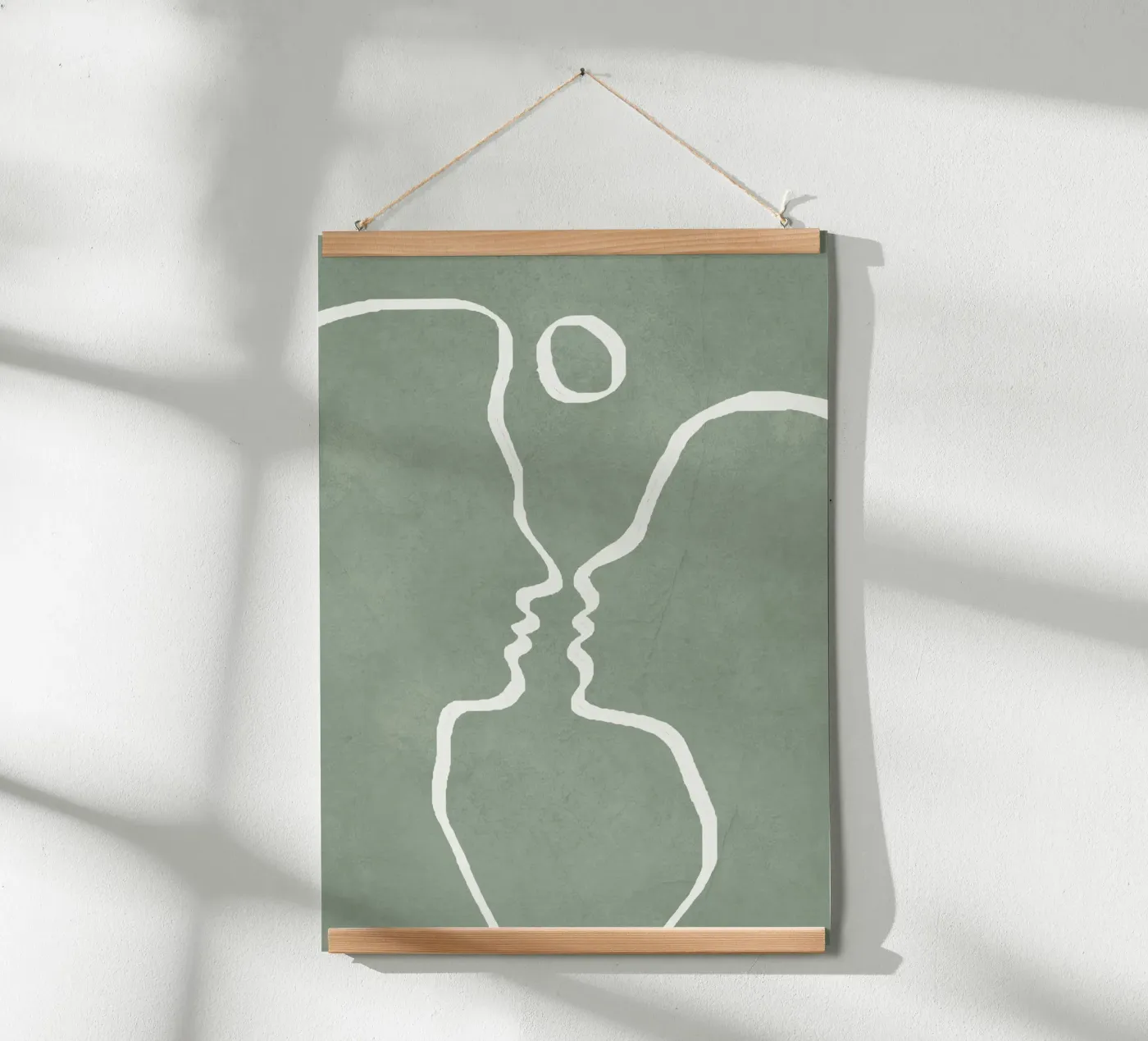 Abstract Couple poster da Flow Line