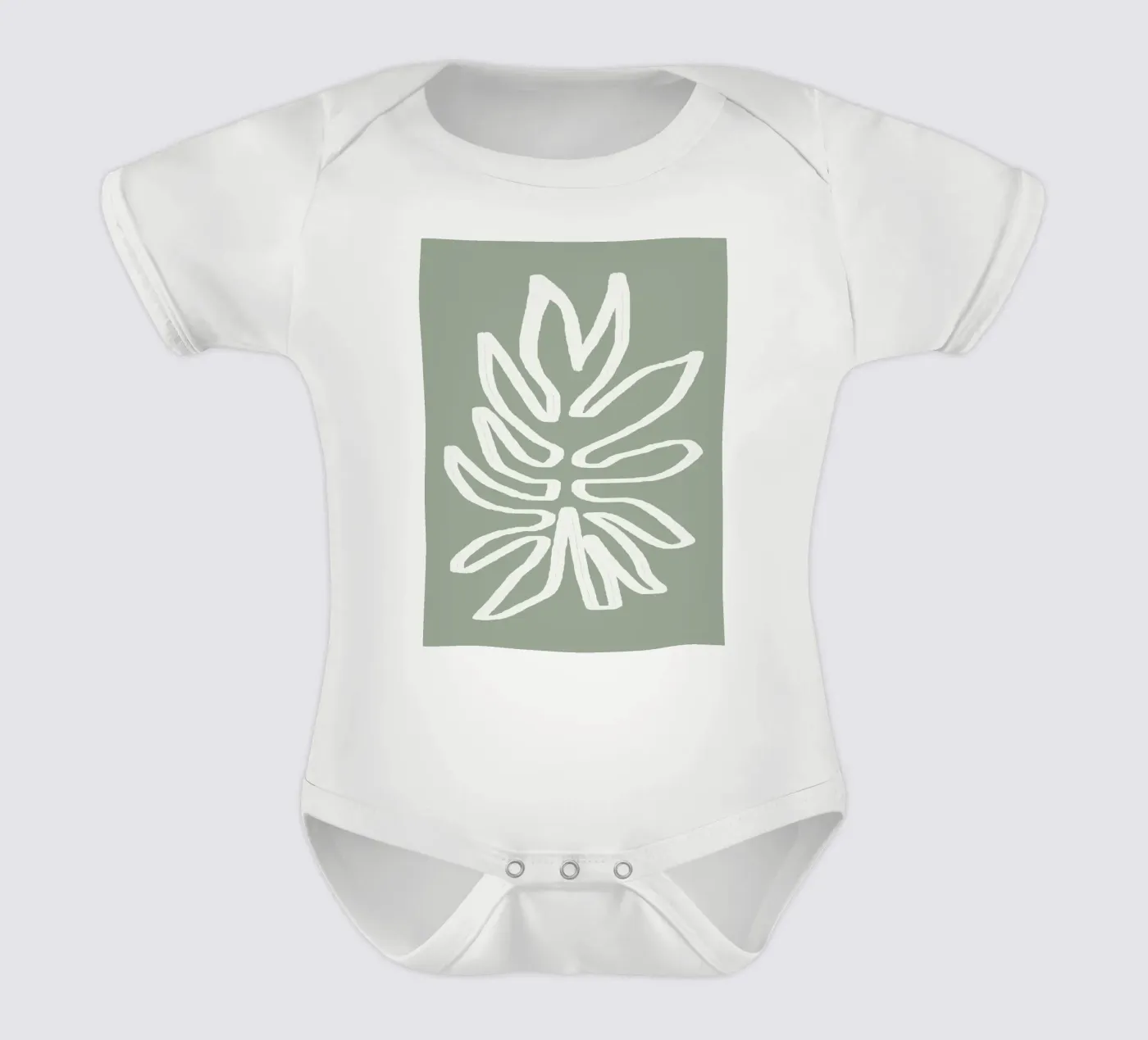 Abstract Leaf body bébé de Flow Line