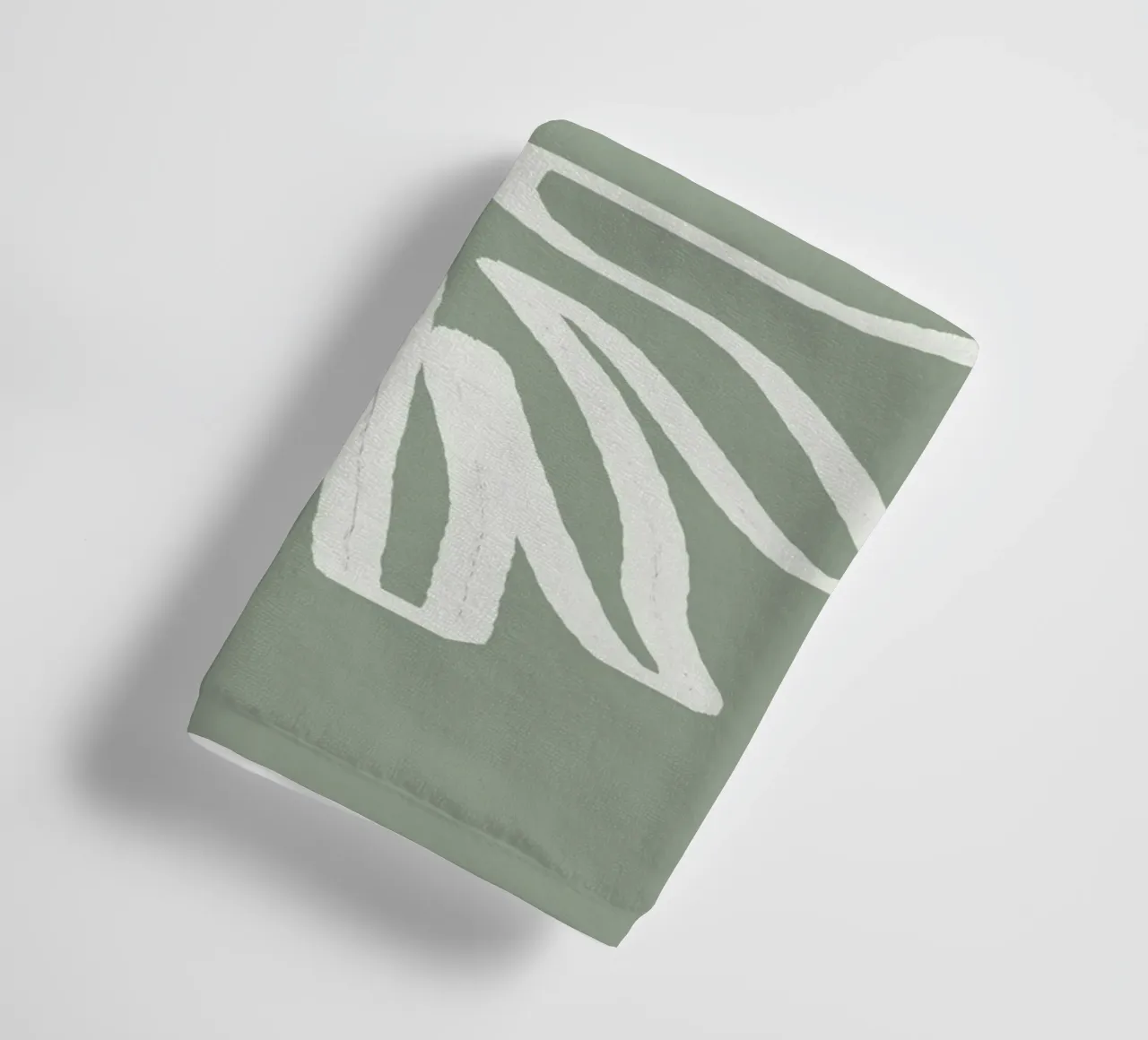 Abstract Leaf asciugamano da bagno da Flow Line
