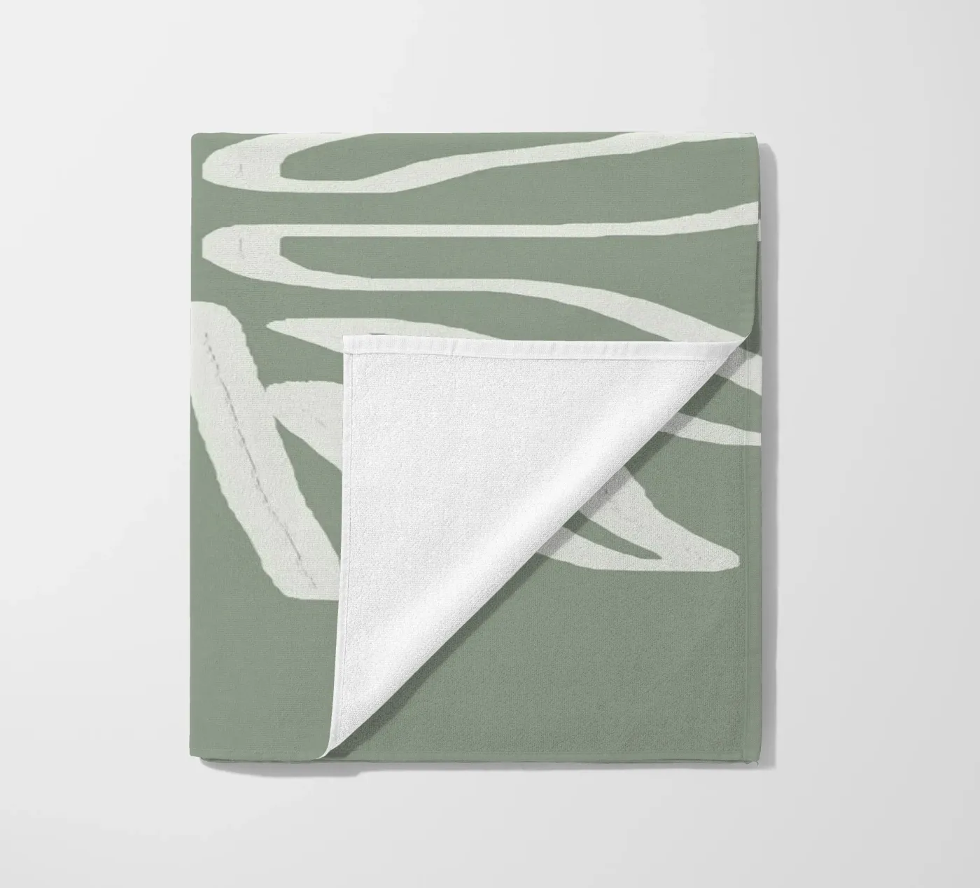 Abstract Leaf telo mare da Flow Line
