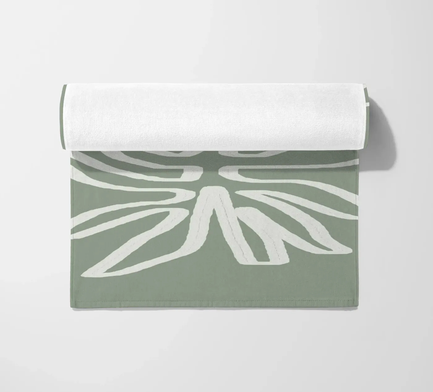 Abstract Leaf telo mare da Flow Line
