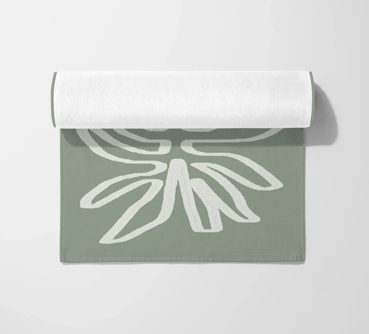 Abstract Leaf telo mare da Flow Line