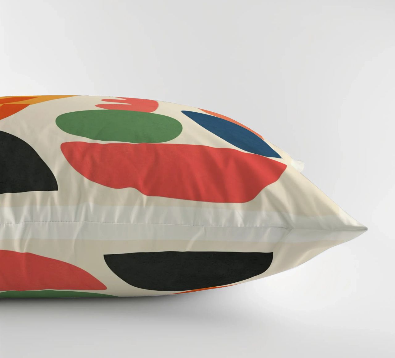 Minimal Abstract Shapes Art 1 cuscino da Flow Line