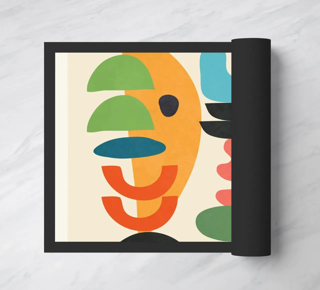 Minimal Abstract Shapes Art 1 zerbino da Flow Line