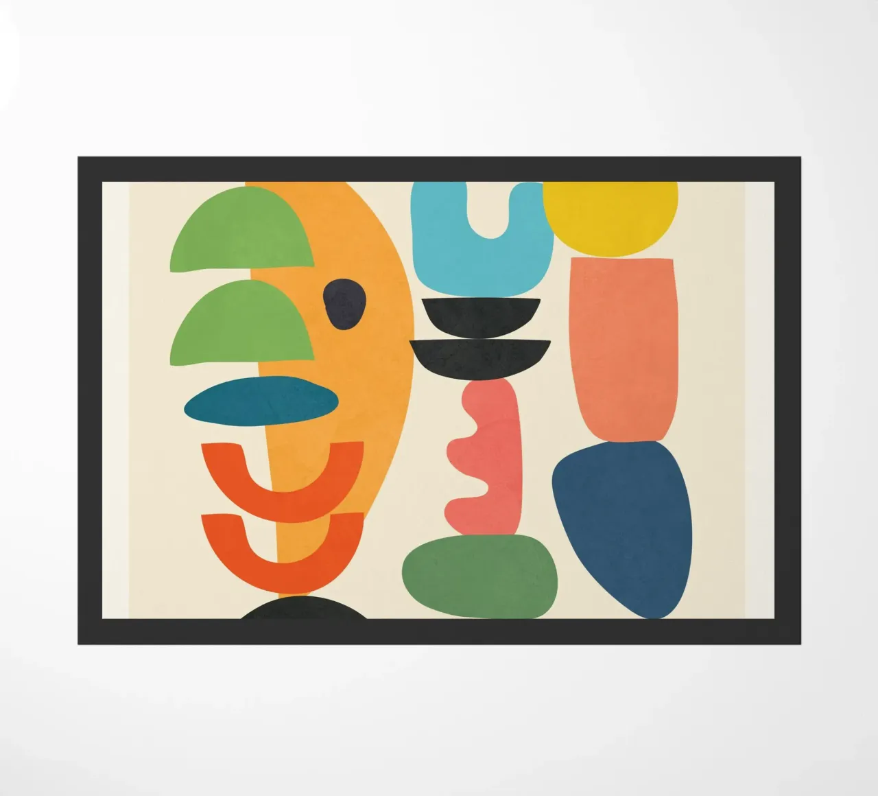 Minimal Abstract Shapes Art 1 zerbino da Flow Line