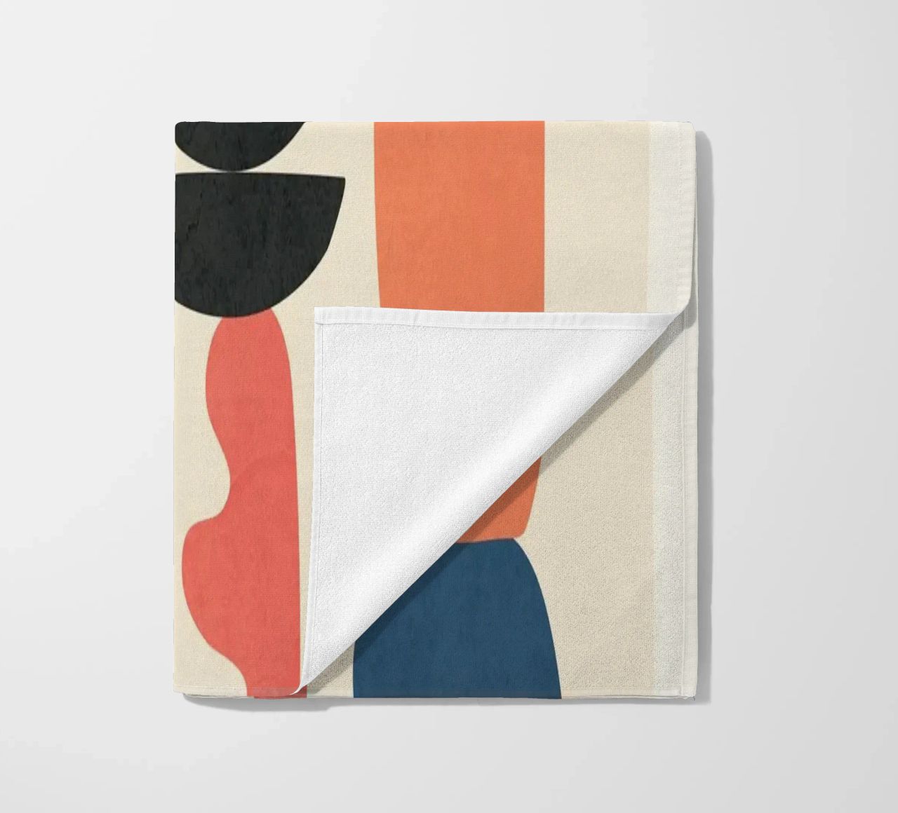 Minimal Abstract Shapes Art 1 telo mare da Flow Line