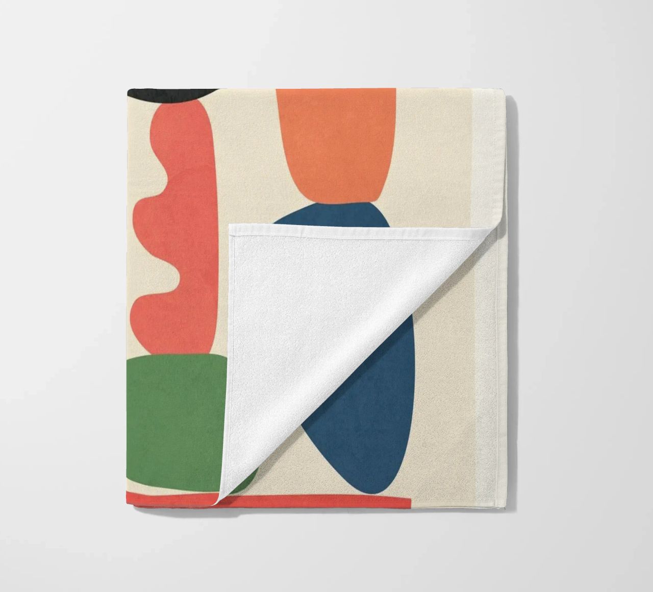 Minimal Abstract Shapes Art 1 telo mare da Flow Line
