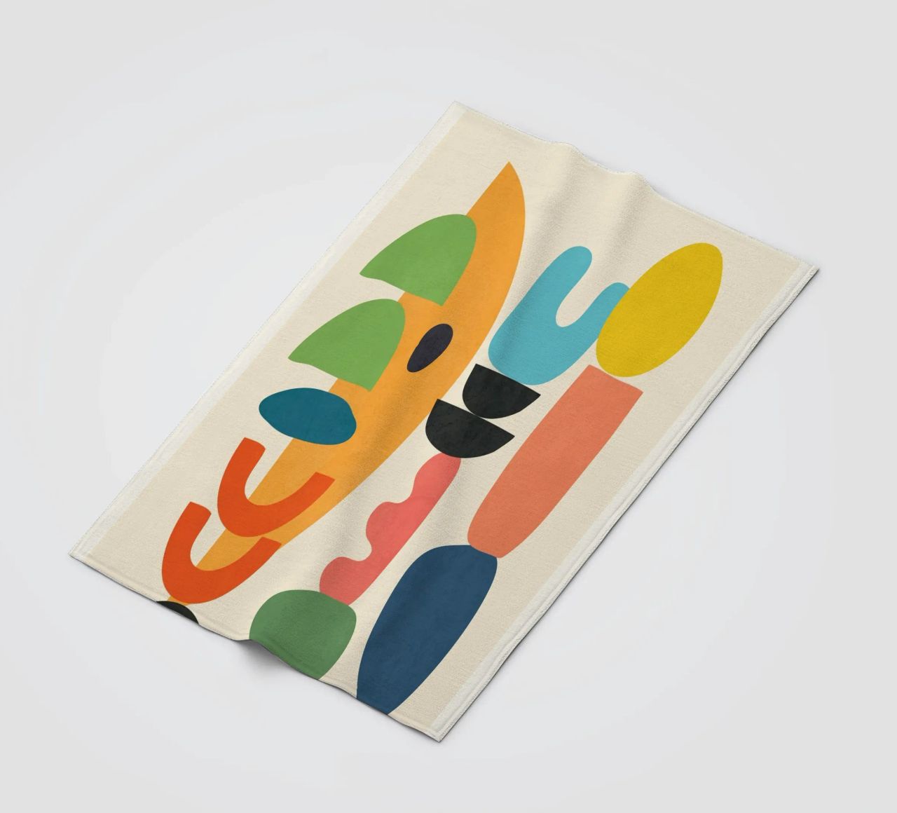 Minimal Abstract Shapes Art 1 coperta in pile da Flow Line