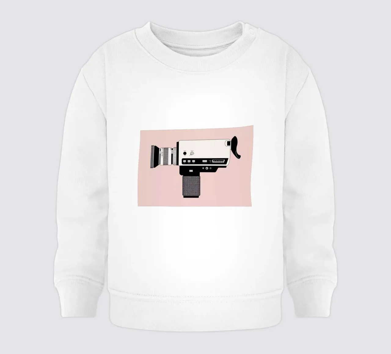 Super 8 Camera sudadera de bebé de Florent Bodart