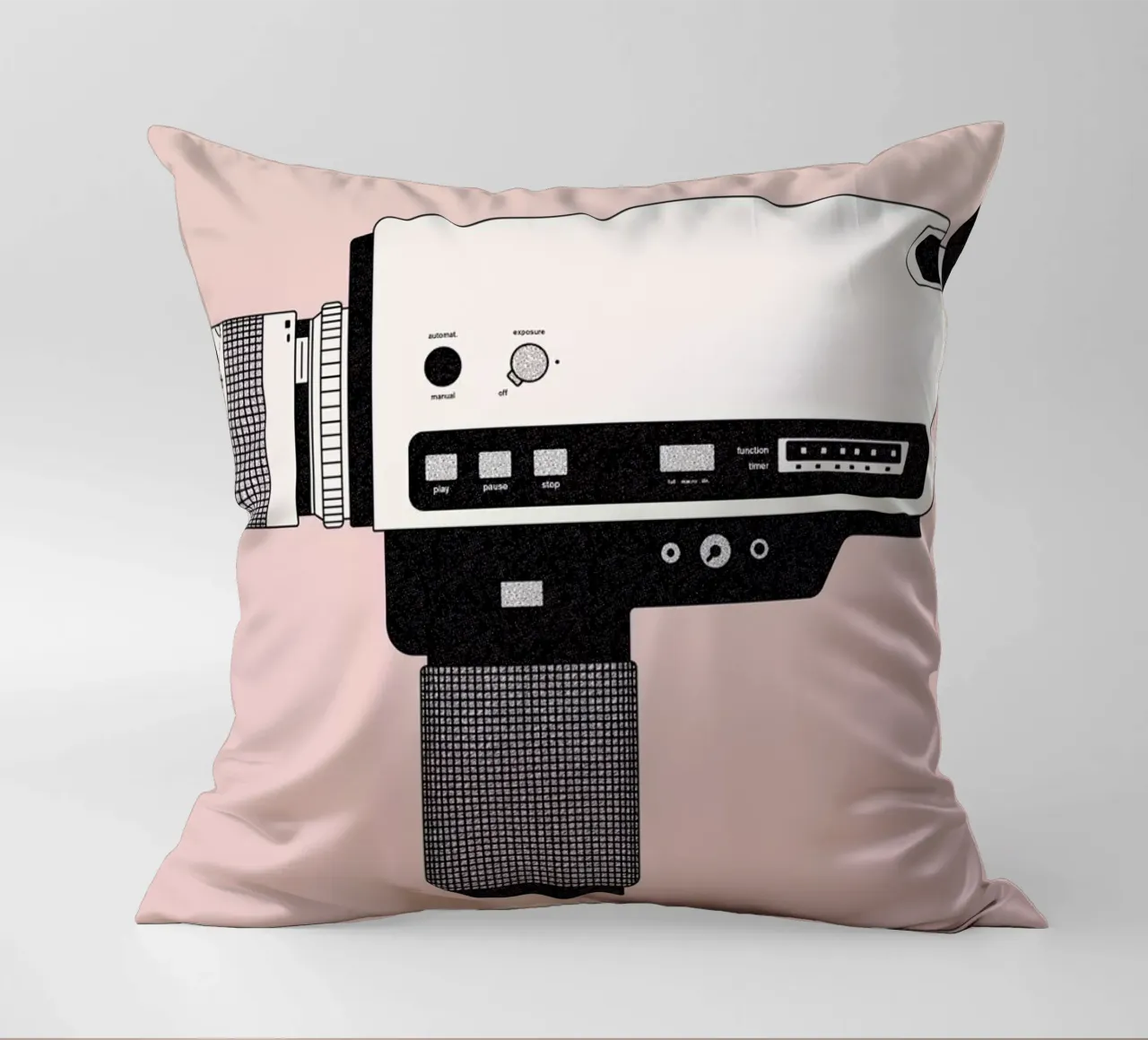 Super 8 Camera cuscino da Florent Bodart