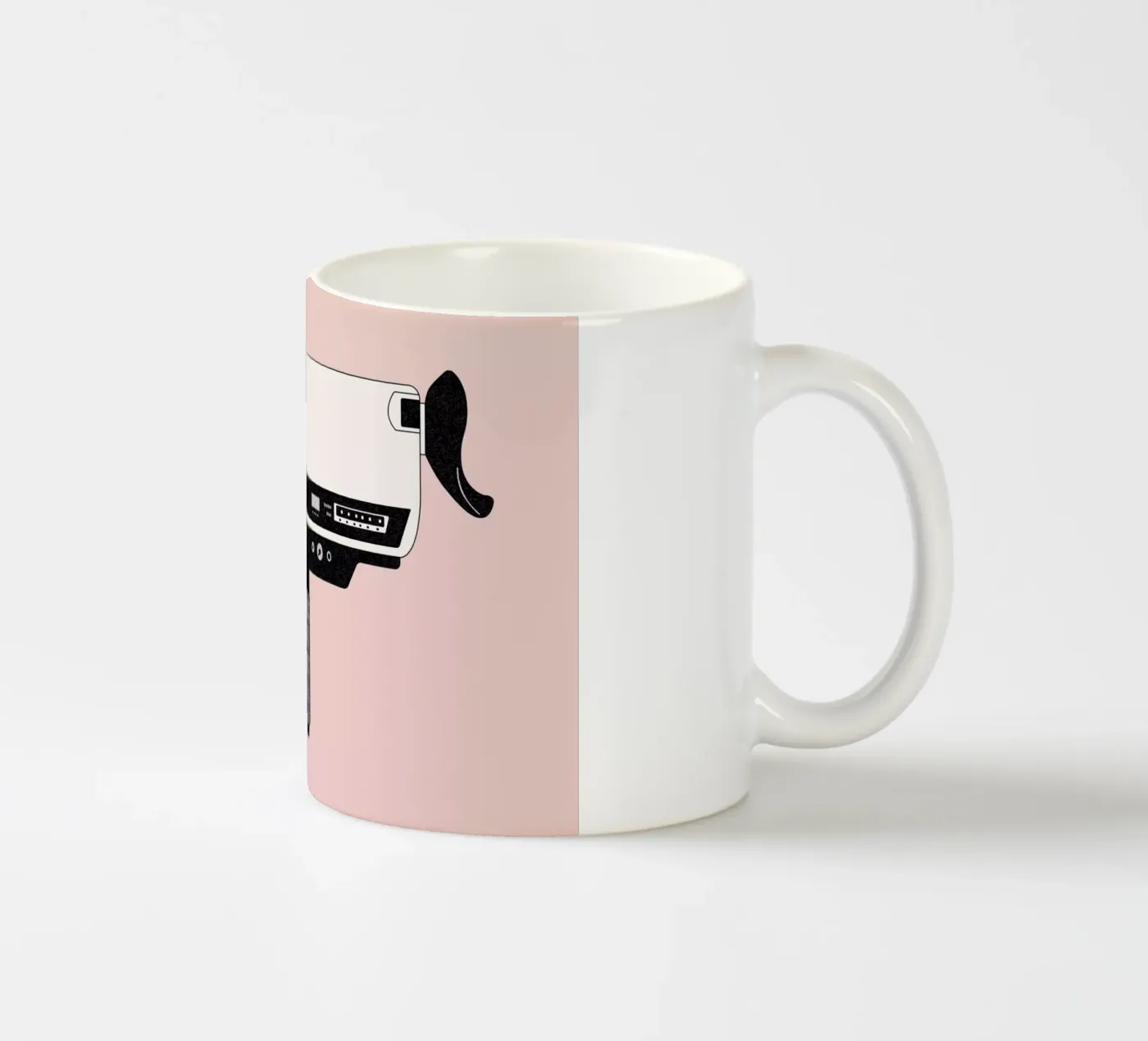 Super 8 Camera ceramic mug by Florent Bodart