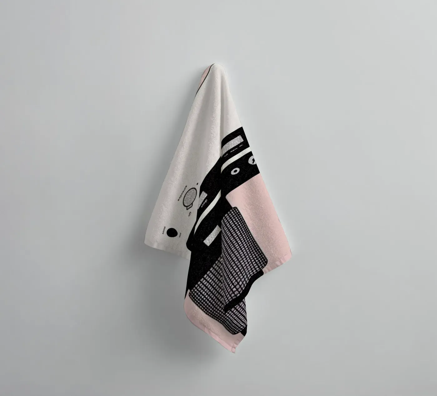 Super 8 Camera badhanddoek van Florent Bodart