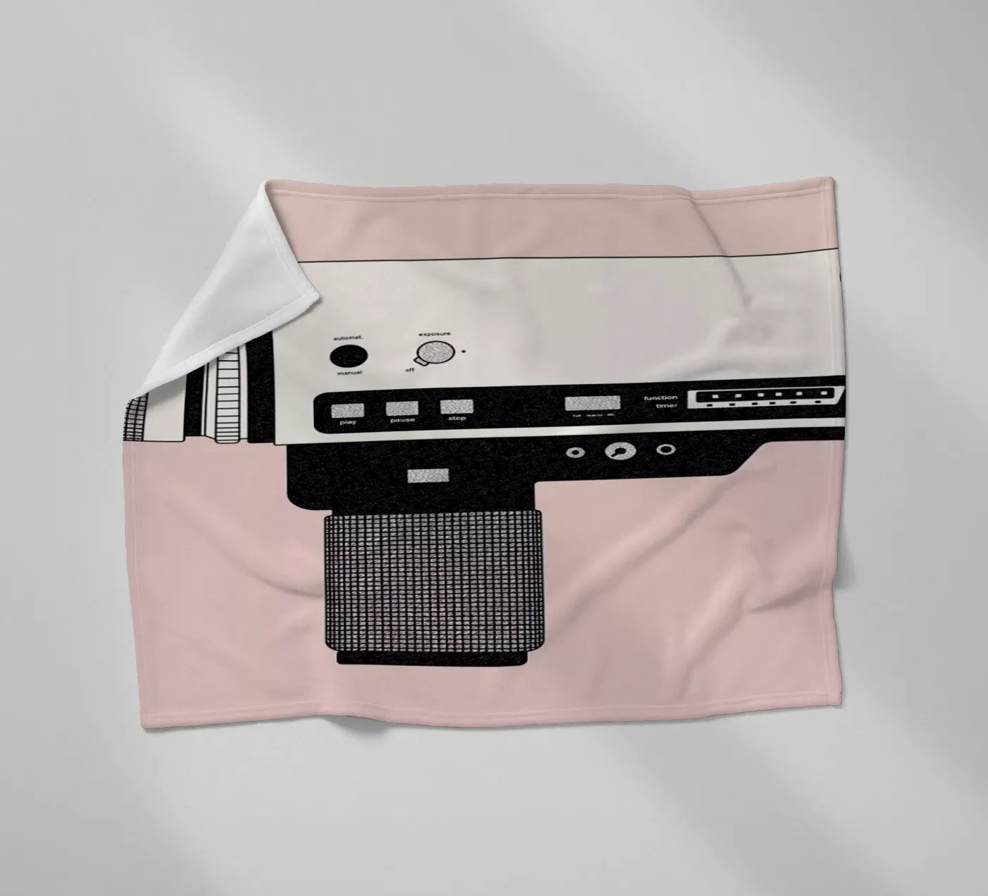 Super 8 Camera coperta in pile da Florent Bodart