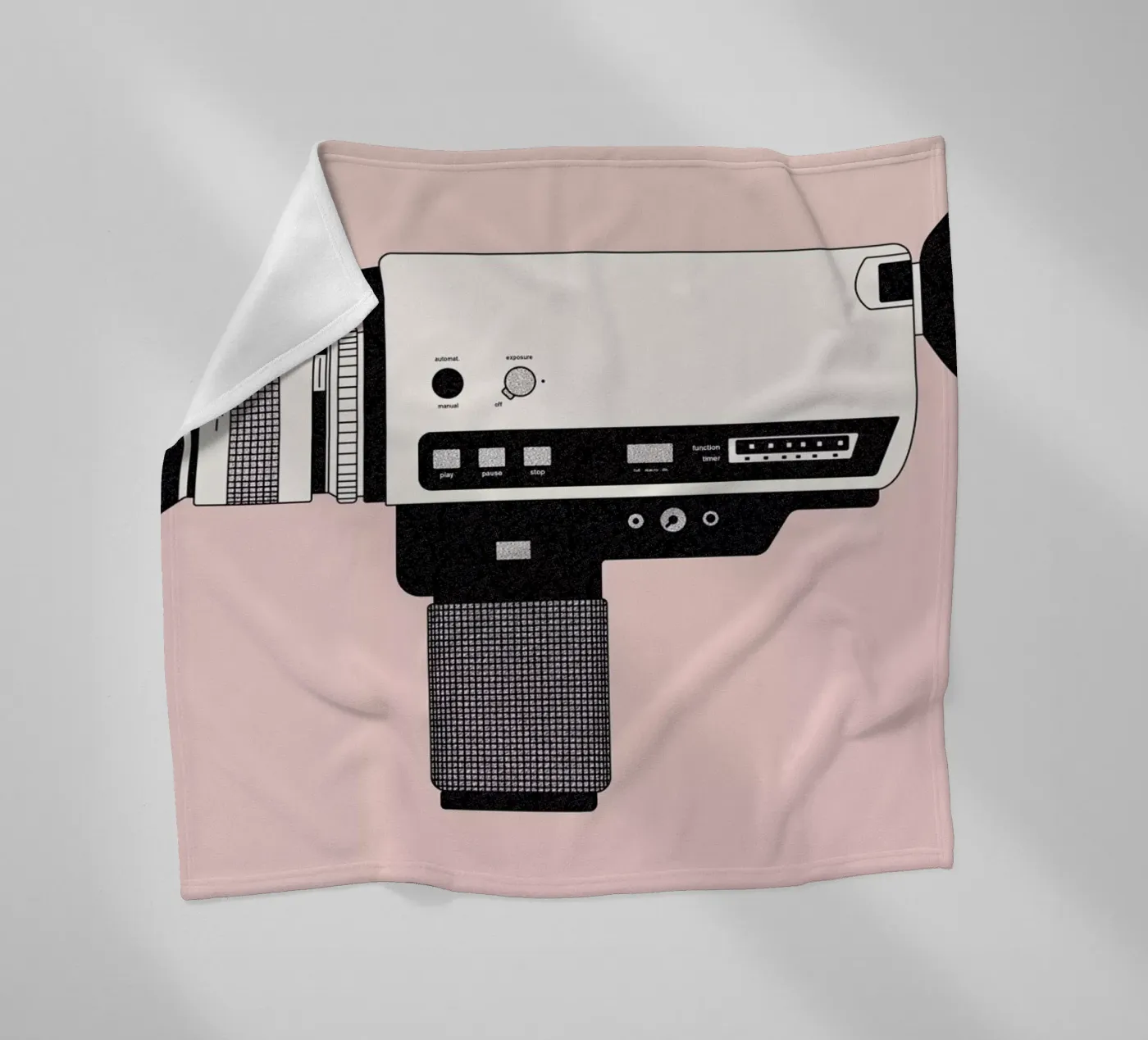 Super 8 Camera coperta in pile da Florent Bodart