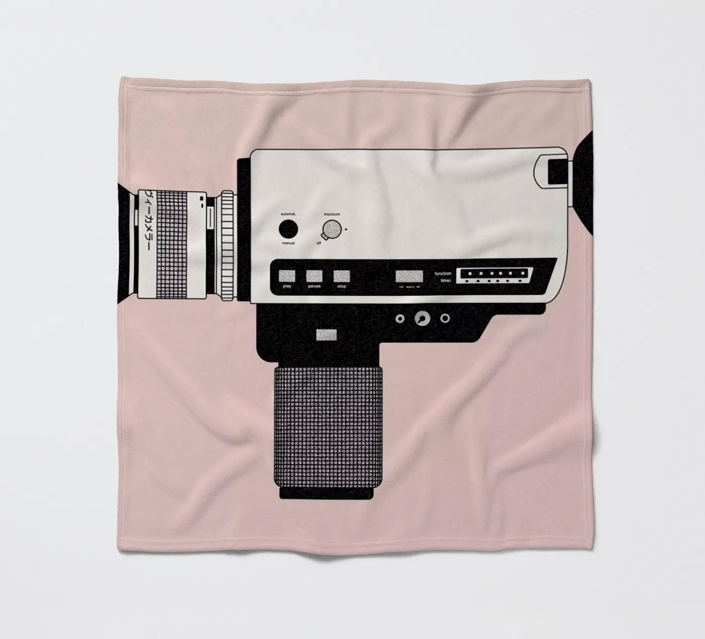 Super 8 Camera coperta in pile da Florent Bodart