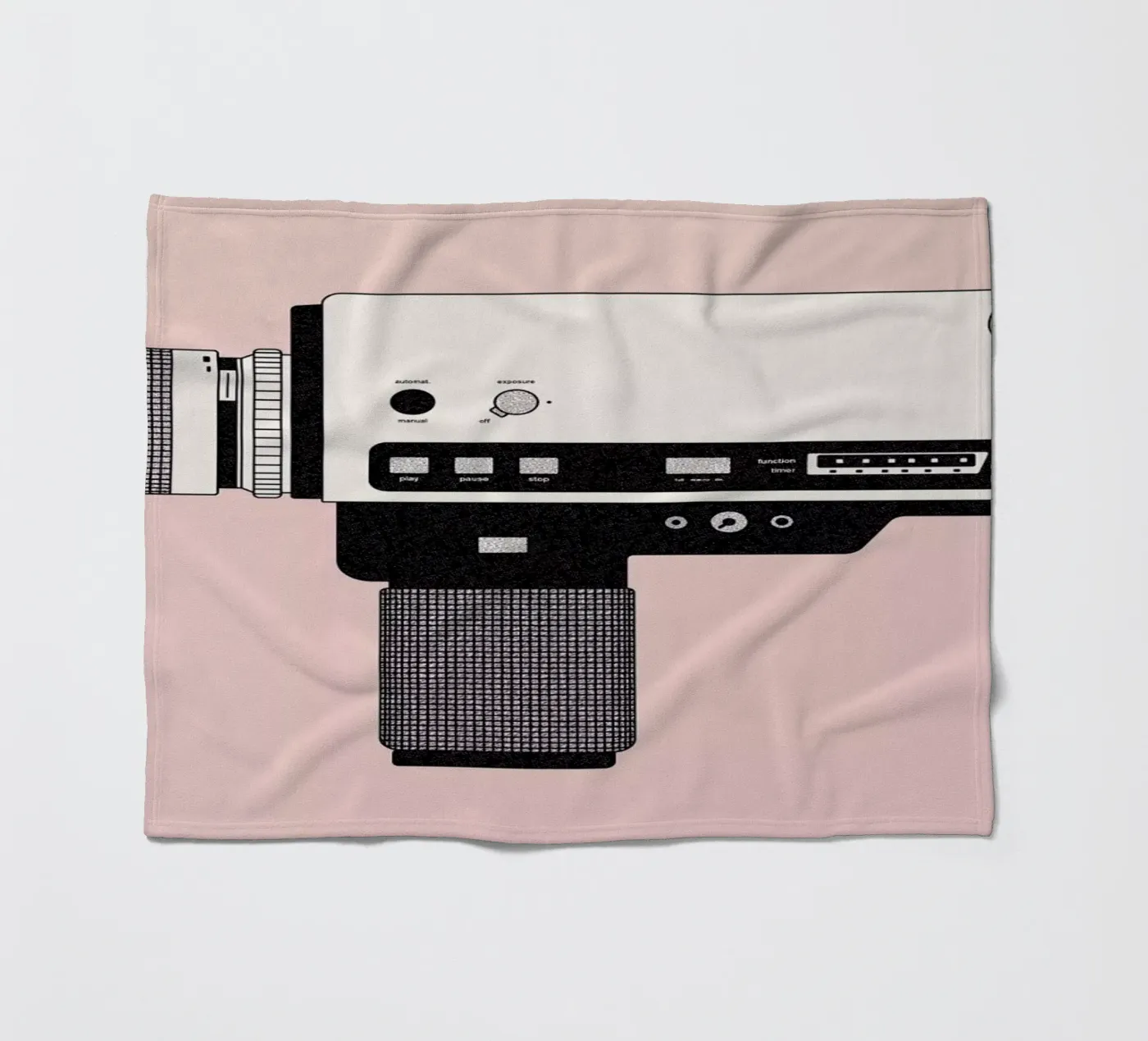 Super 8 Camera coperta in pile da Florent Bodart