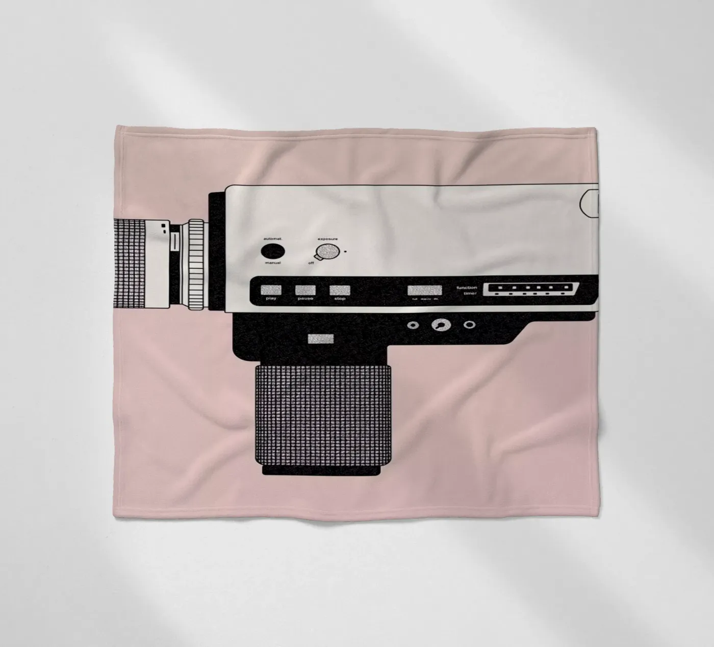 Super 8 Camera coperta in pile da Florent Bodart